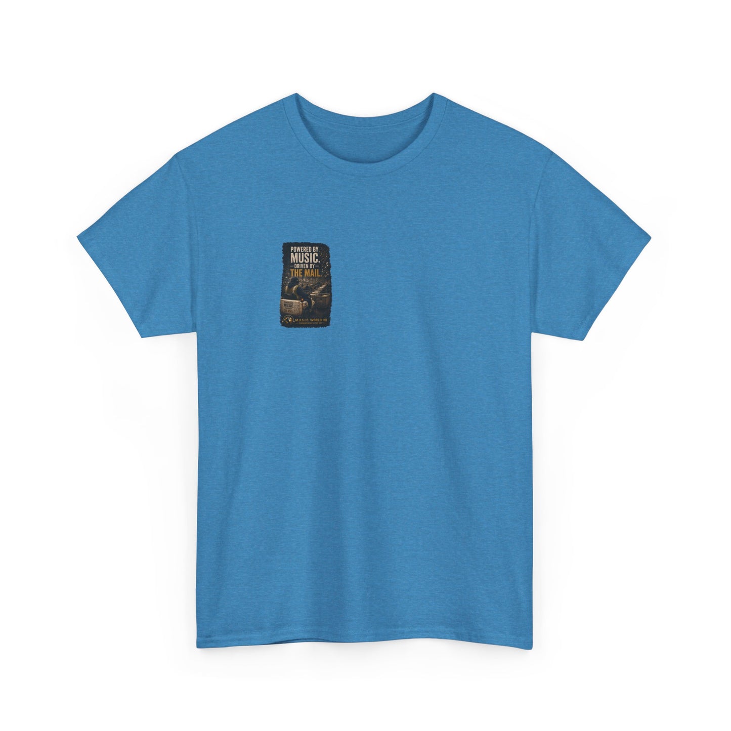 Postal Music - Powered by Music Premium T-Shirt - Colorways C