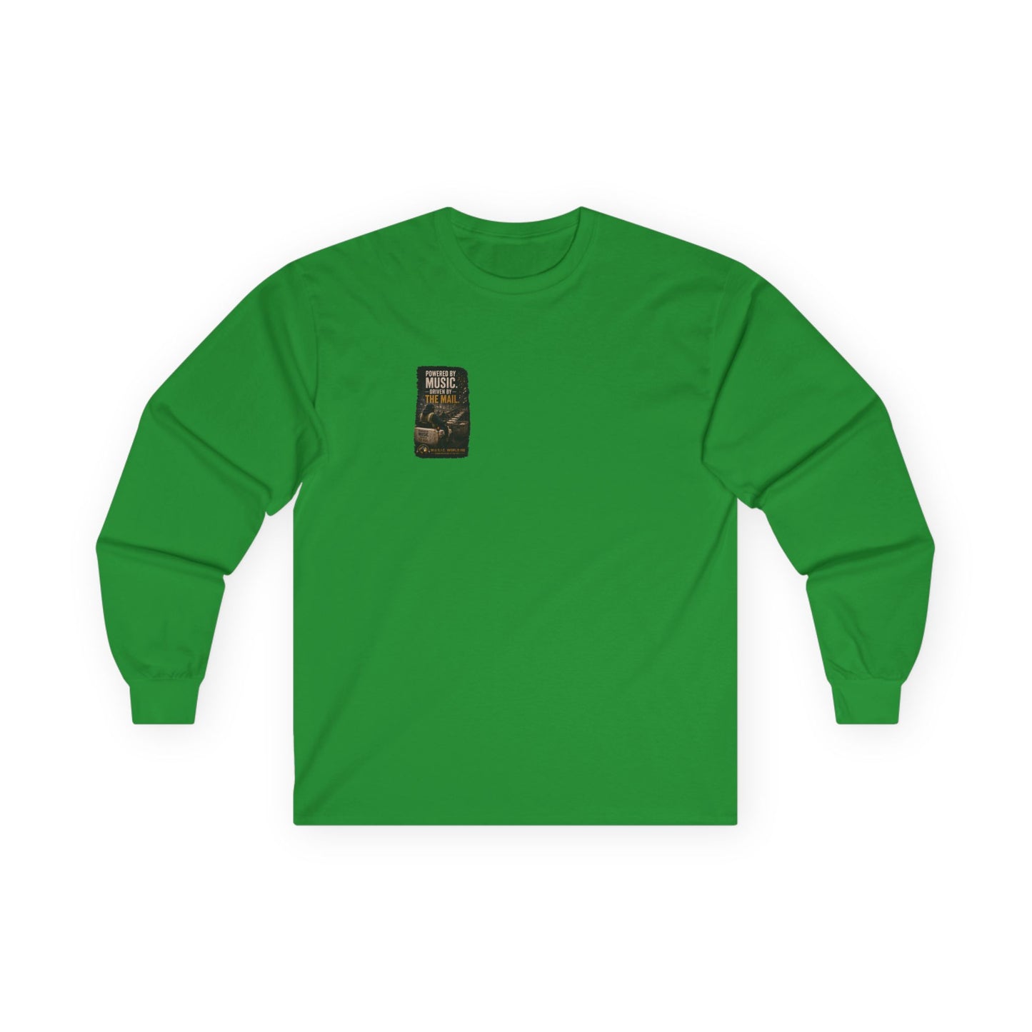 Postal Music - Powered by Music Long Sleeve Tee