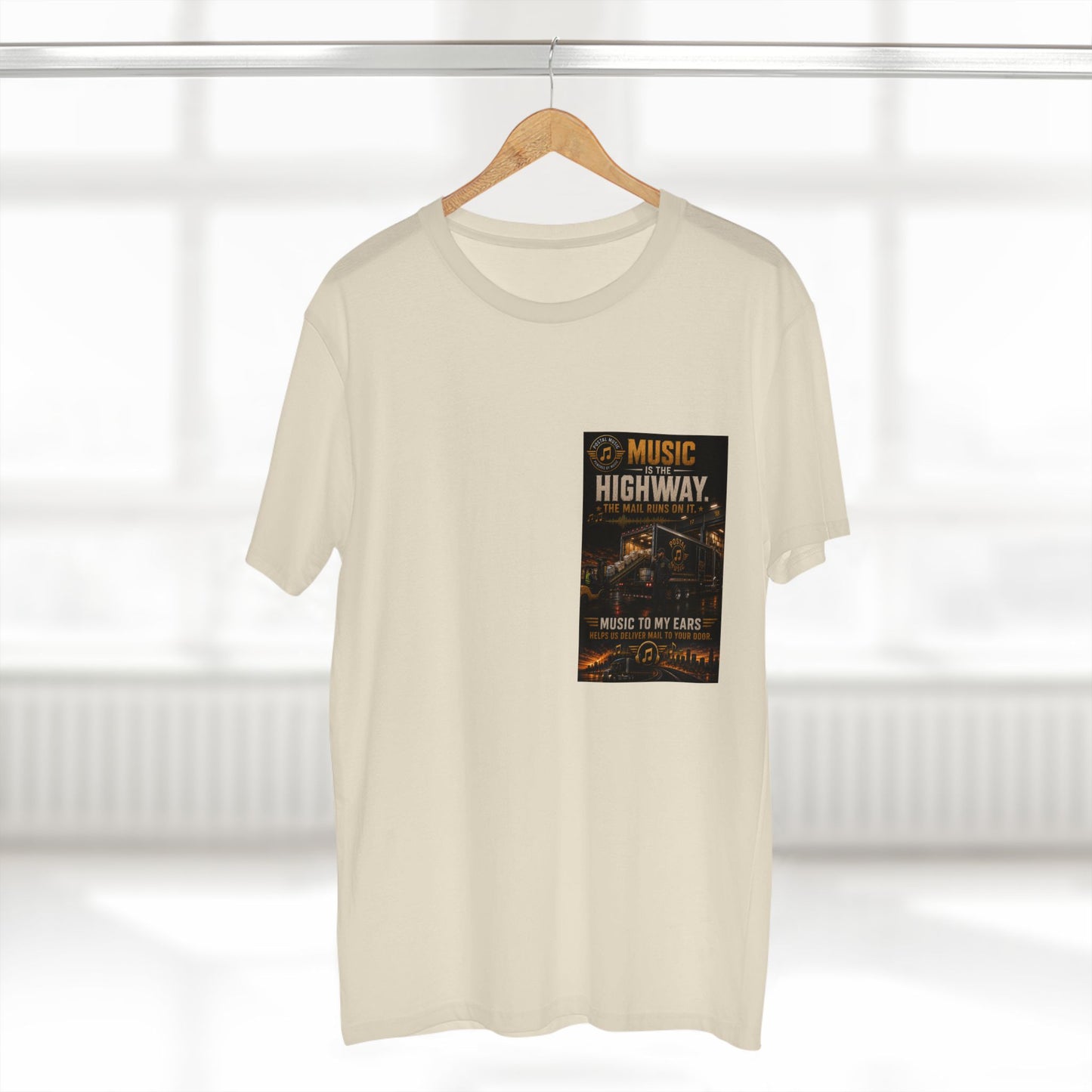 Postal Music — Music Is the Highway — Streetwear T-Shirt