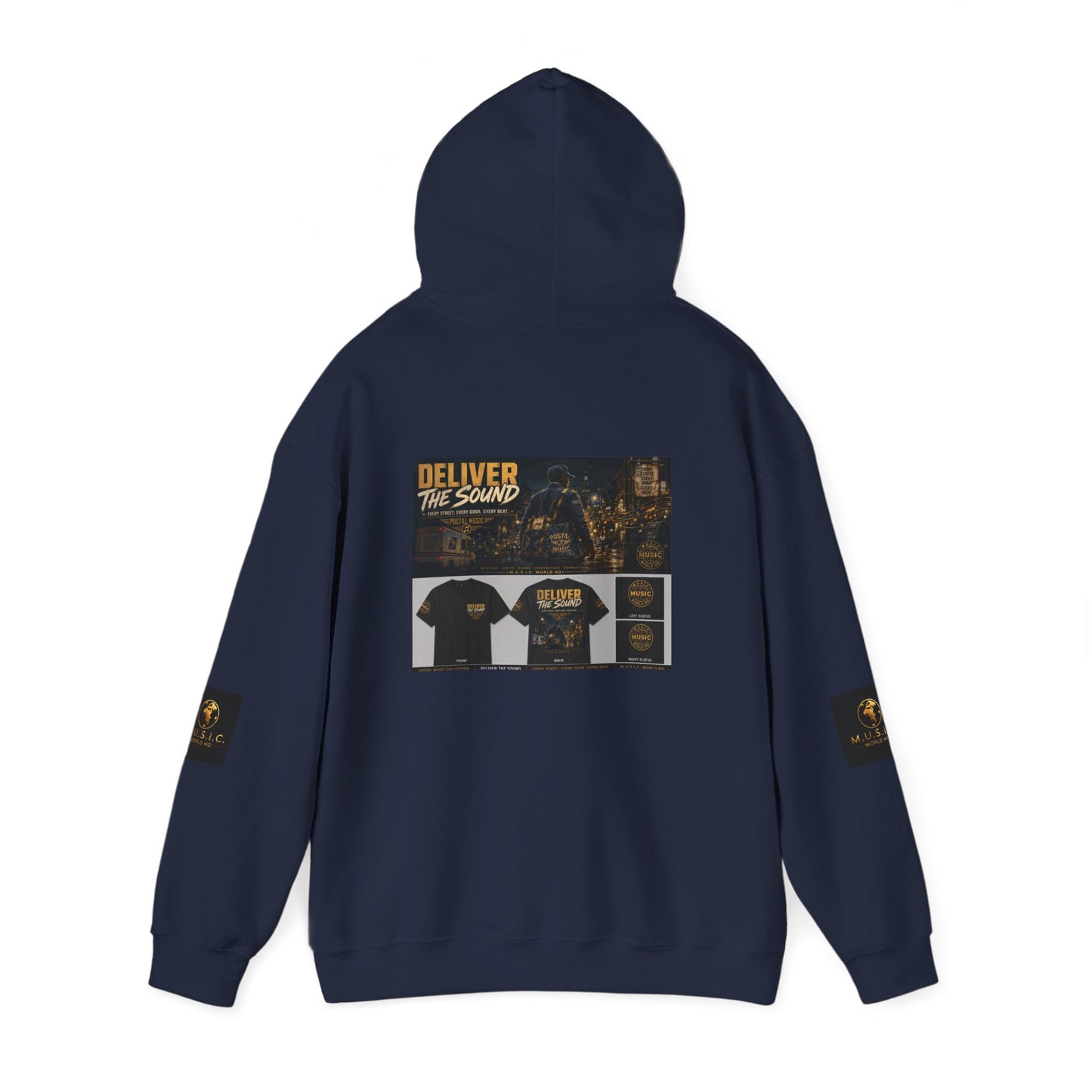 Postal Music — Deliver the Sound — Core Pullover Hoodie