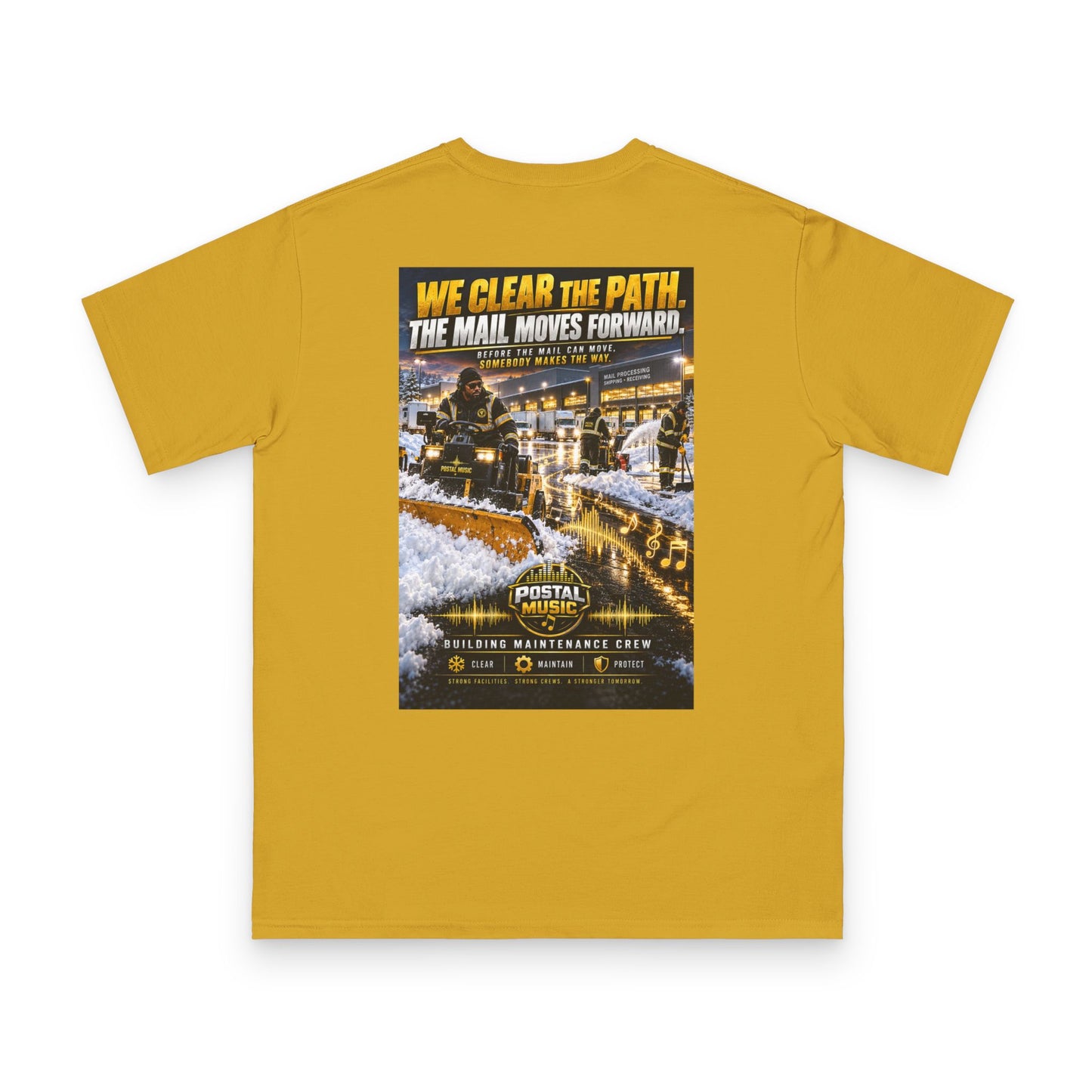 Postal Music - We Clear the Path - Men's Organic T-Shirt