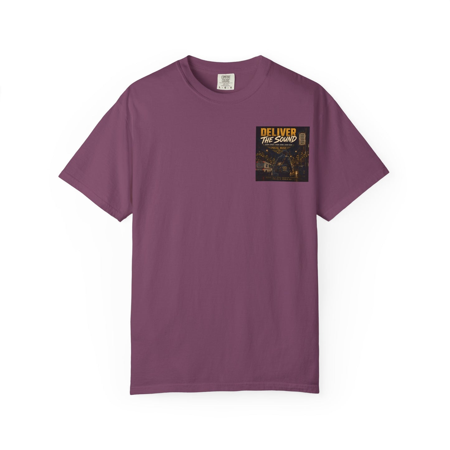 Postal Music — Deliver the Sound — Garment-Dyed T-Shirt