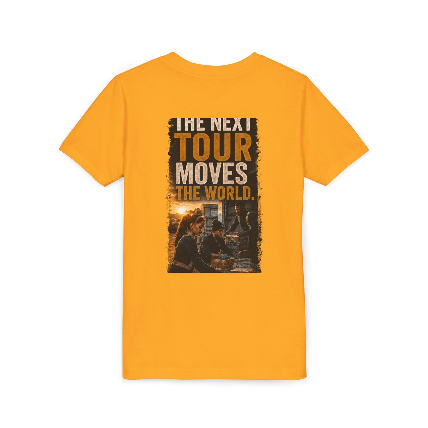 Postal Music — The Next Tour Youth T-Shirt — Color Group 1 of 2