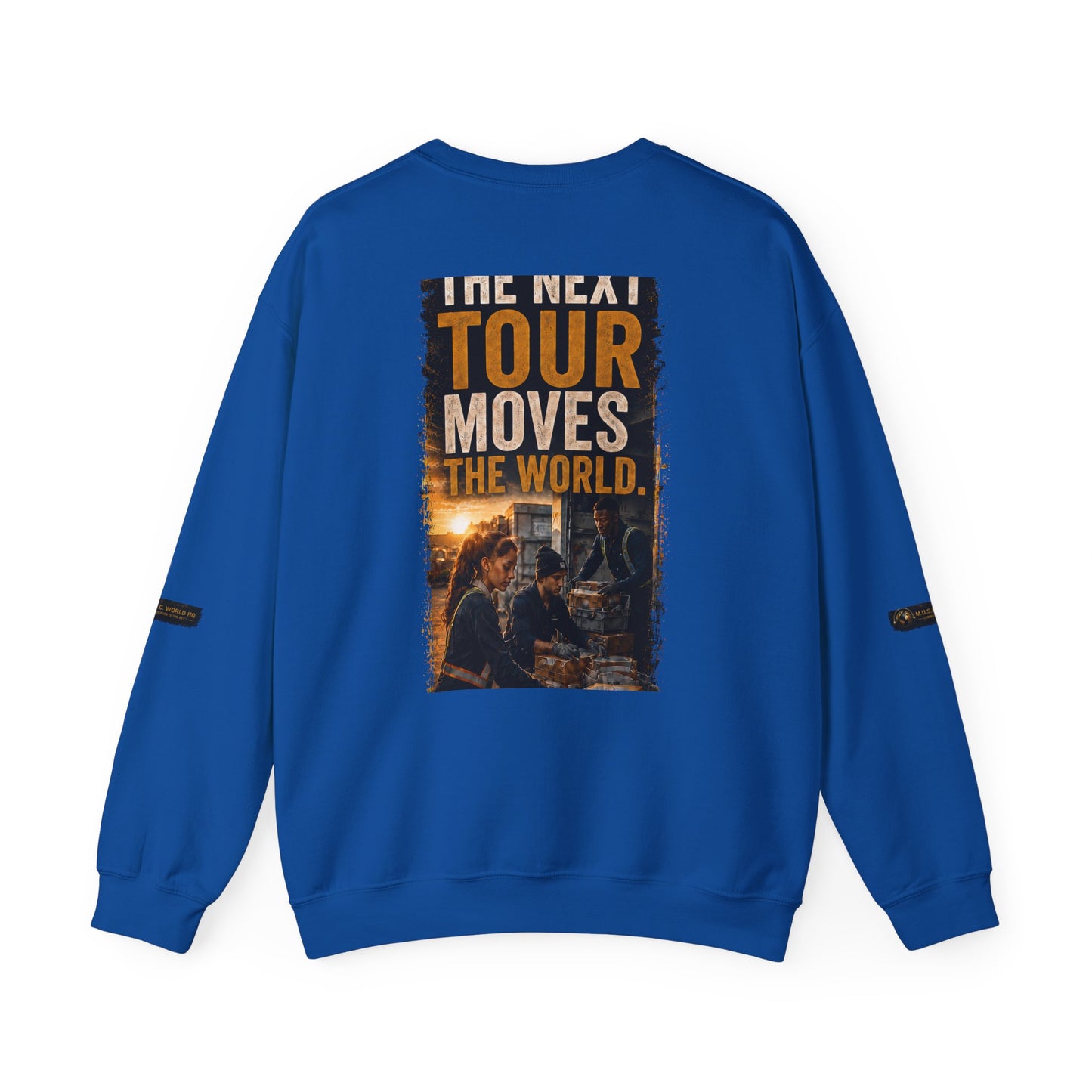 Postal Music — The Next Tour Core Crewneck Sweatshirt — Color Group 3 of 3