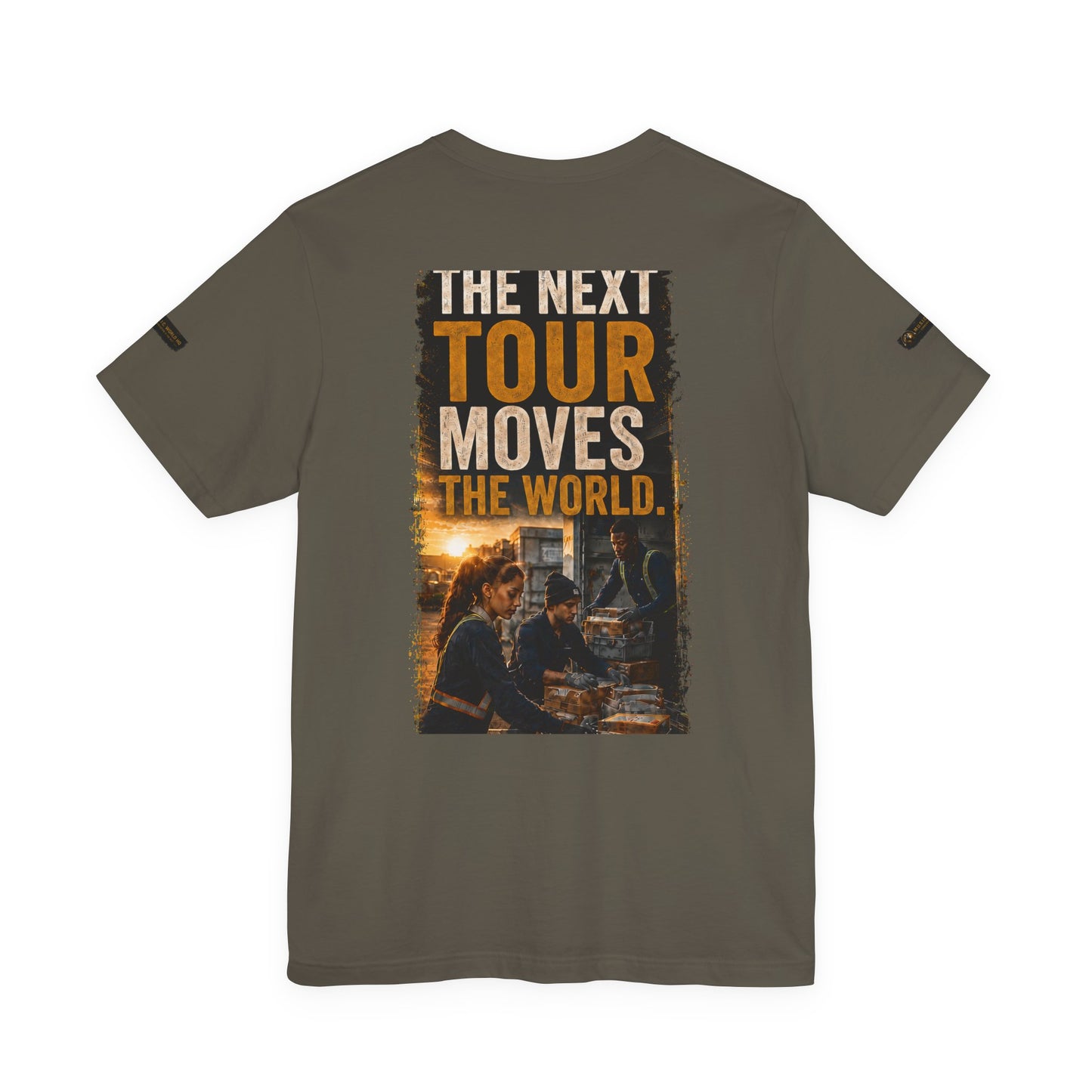 Postal Music - The Next Tour Premium Unisex T-Shirt - Color Group 1 of 11