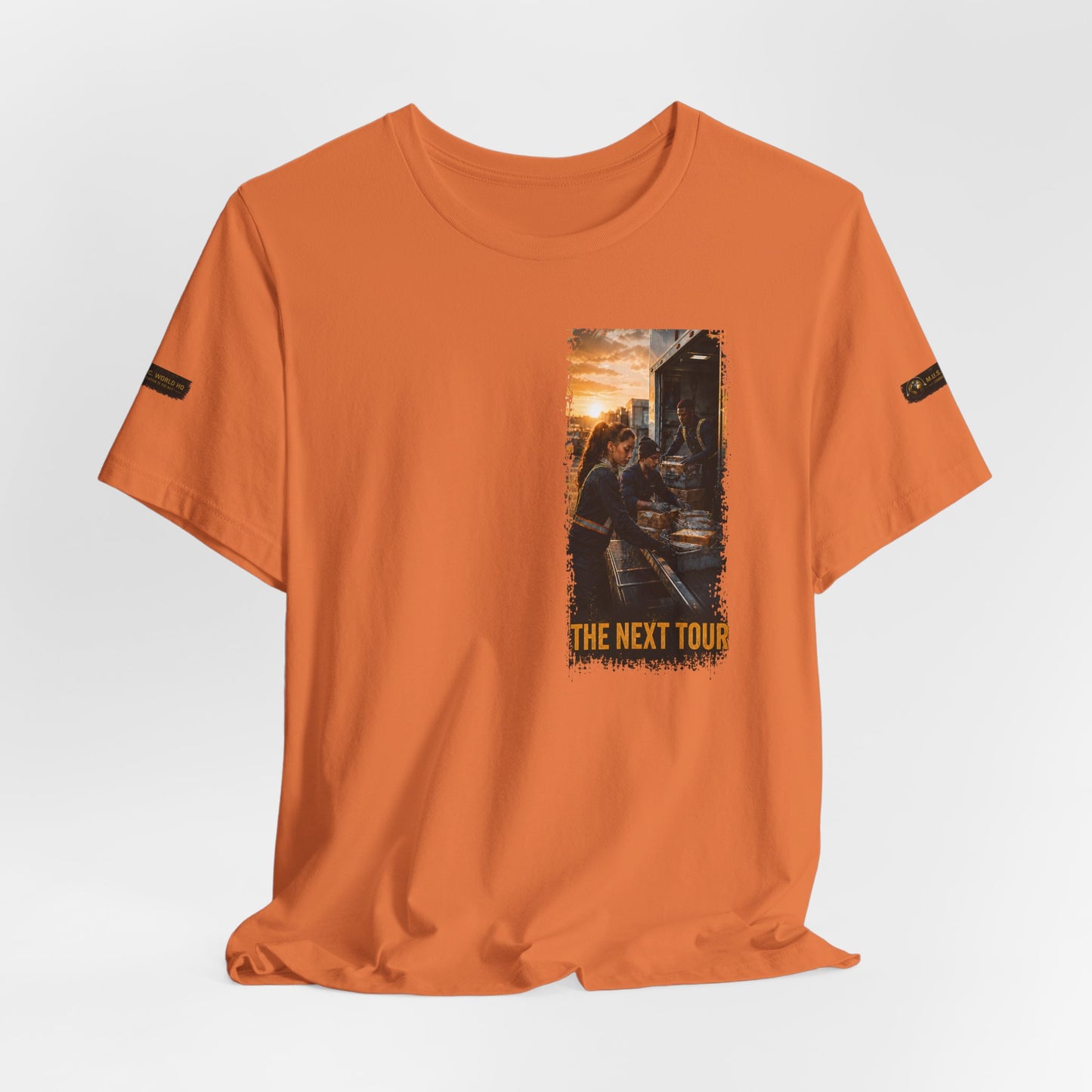 Postal Music - The Next Tour Premium Unisex T-Shirt - Color Group 1 of 11