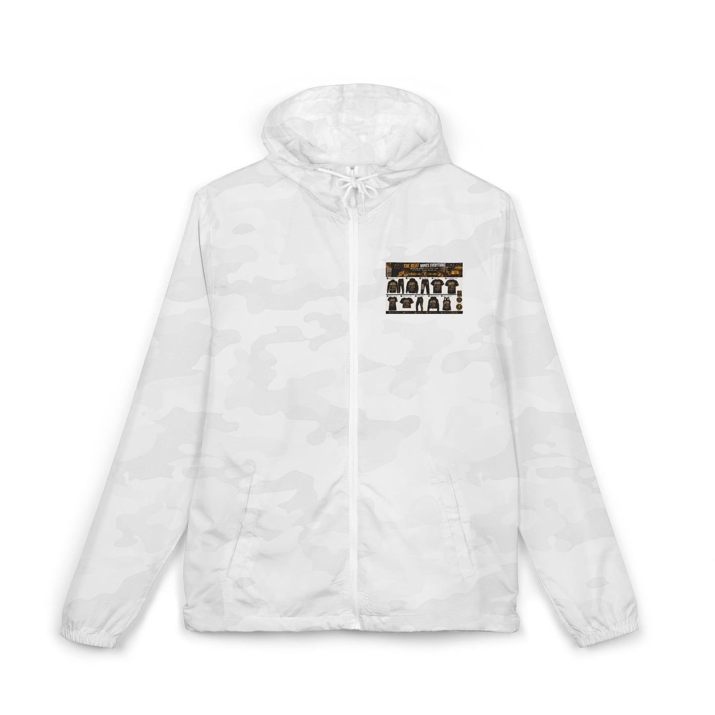 The Beat Moves Everything — Men's Track Jacket | Postal Music