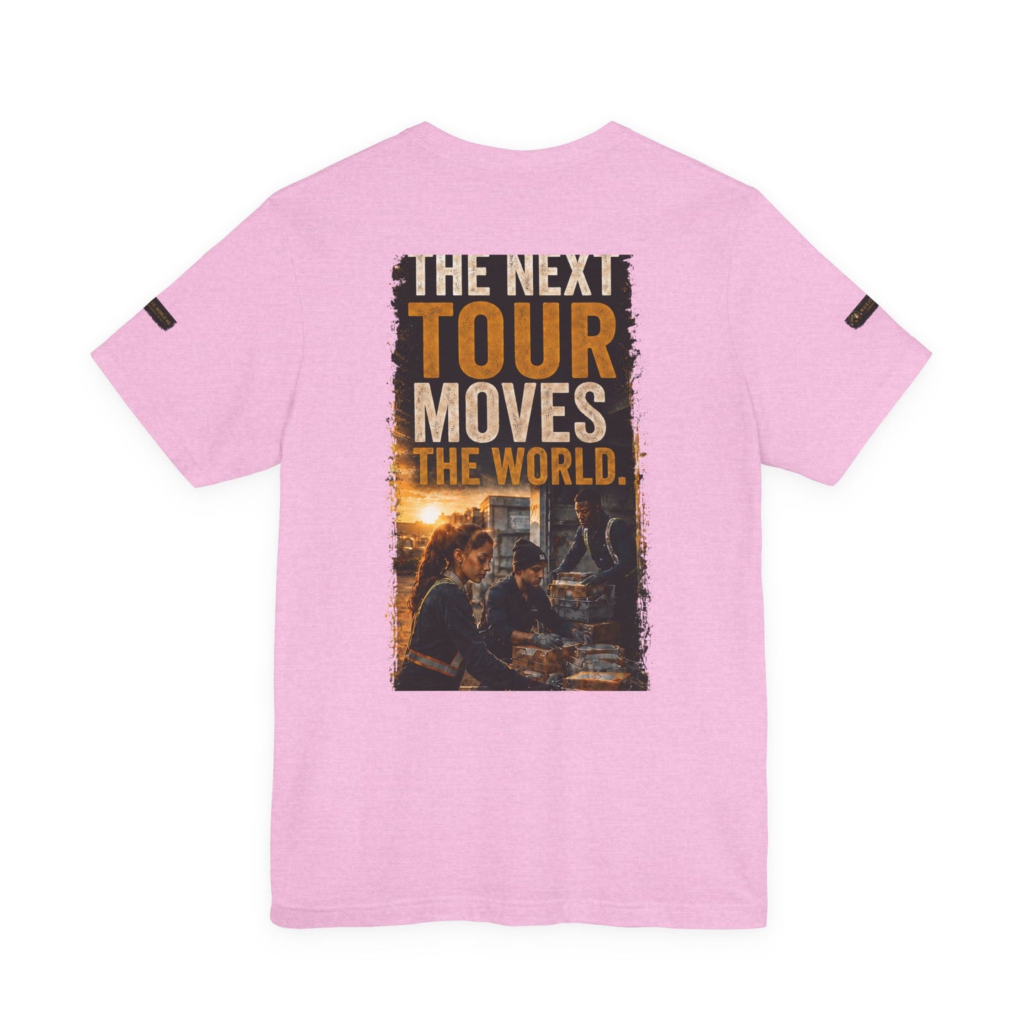 Postal Music — The Next Tour Premium Unisex T-Shirt — Color Group 3 of 11