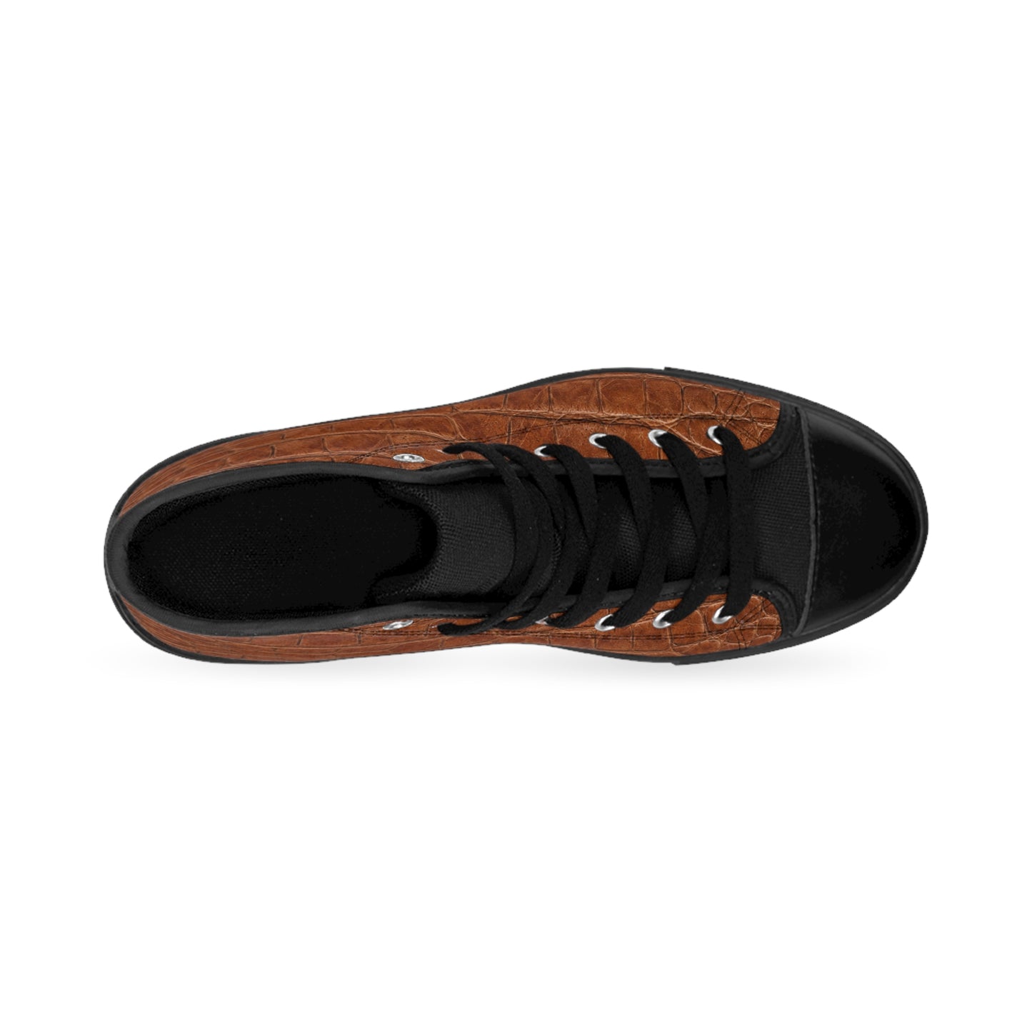 Wild by Design™ — Crocodile Print High-Top Sneakers | M.U.S.I.C. World HQ