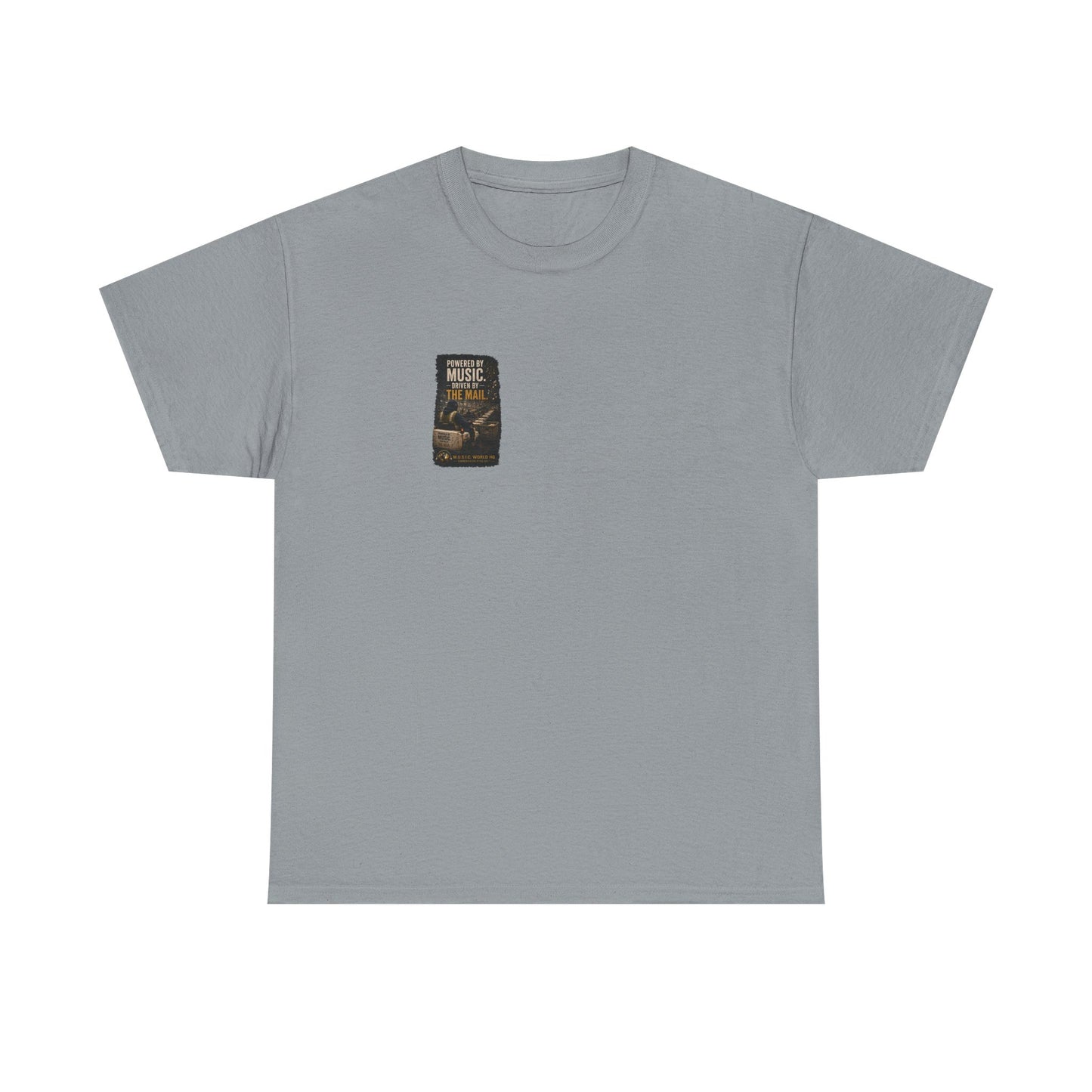 Postal Music - Powered by Music Premium T-Shirt - Colorways B