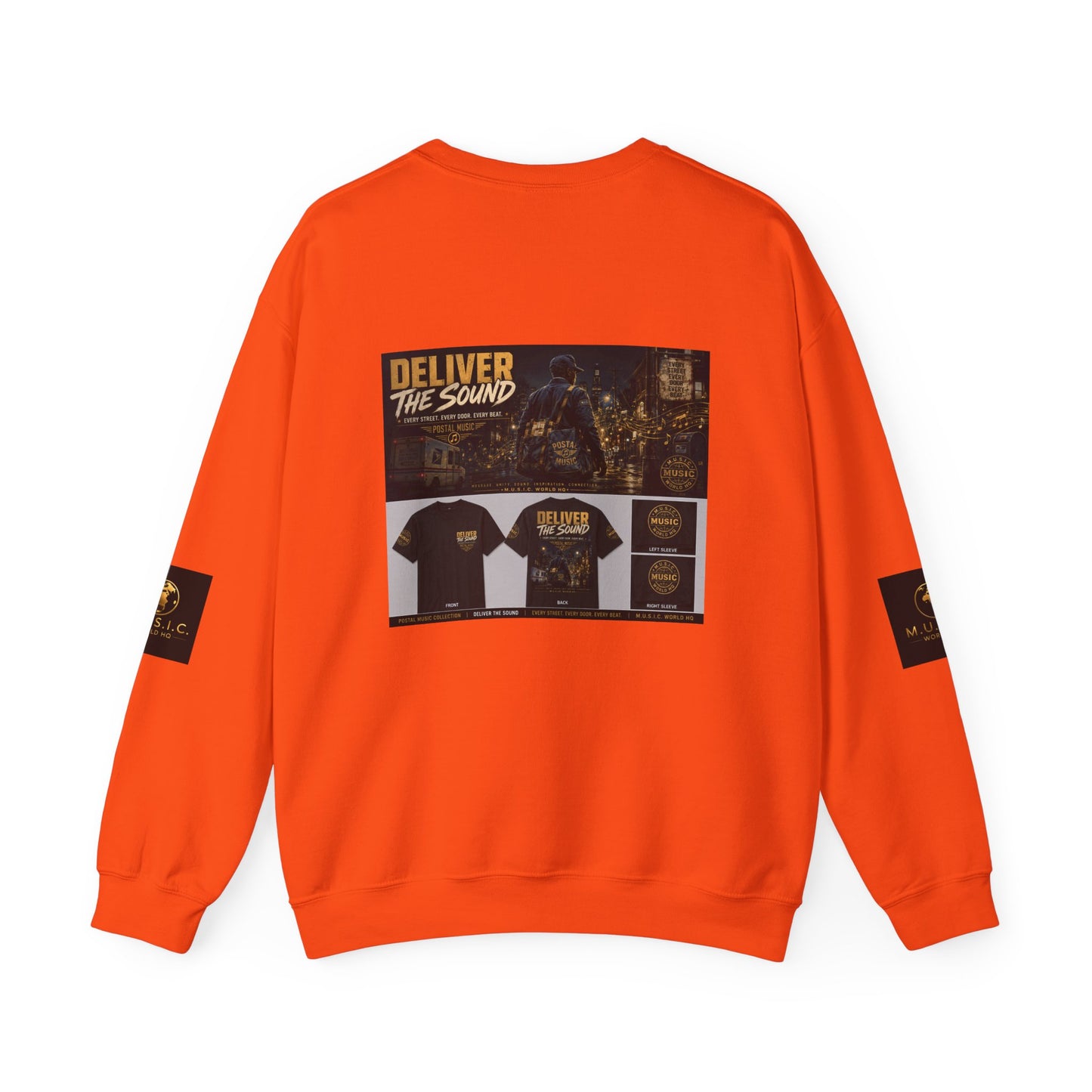 Postal Music — Deliver the Sound — Core Crewneck Sweatshirt