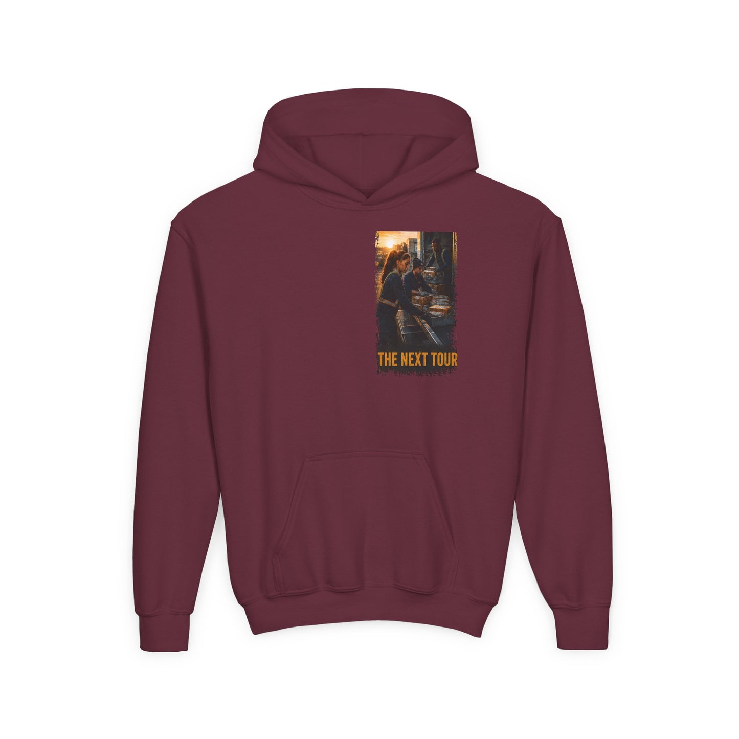 Postal Music — The Next Tour Youth Hoodie