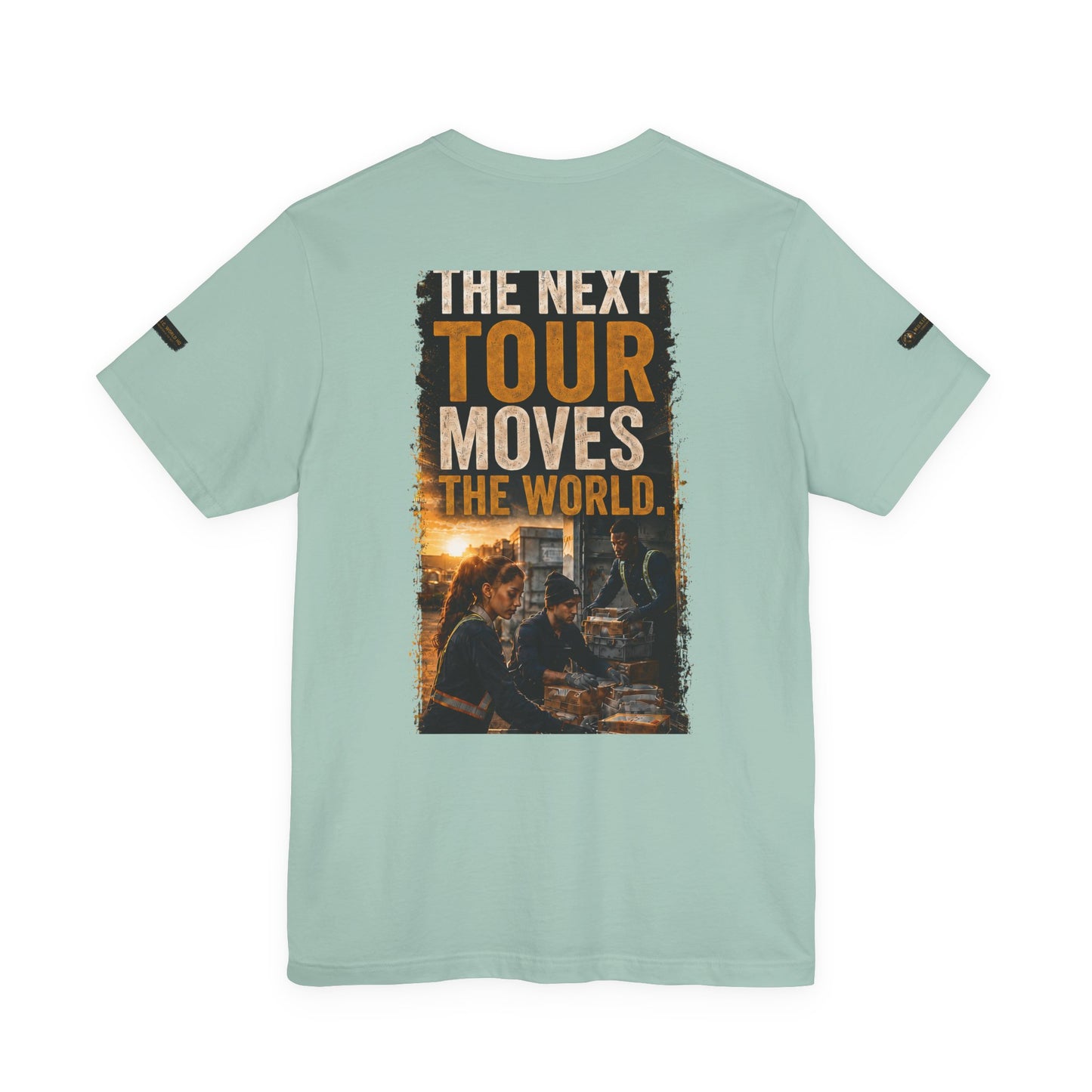 Postal Music — The Next Tour Premium Unisex T-Shirt — Color Group 2 of 11