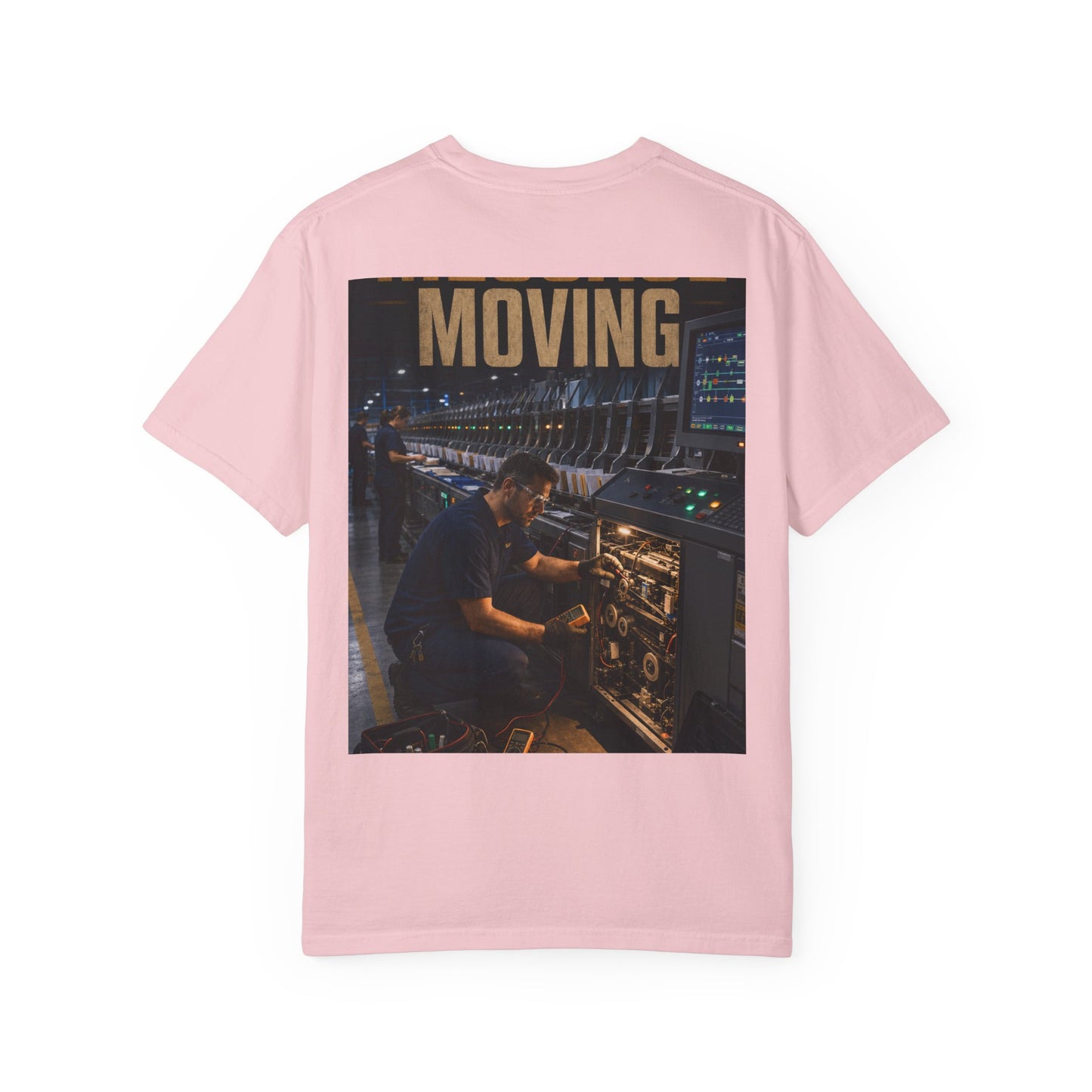 Postal Music — Keep the Message Moving — Garment-Dyed T-Shirt