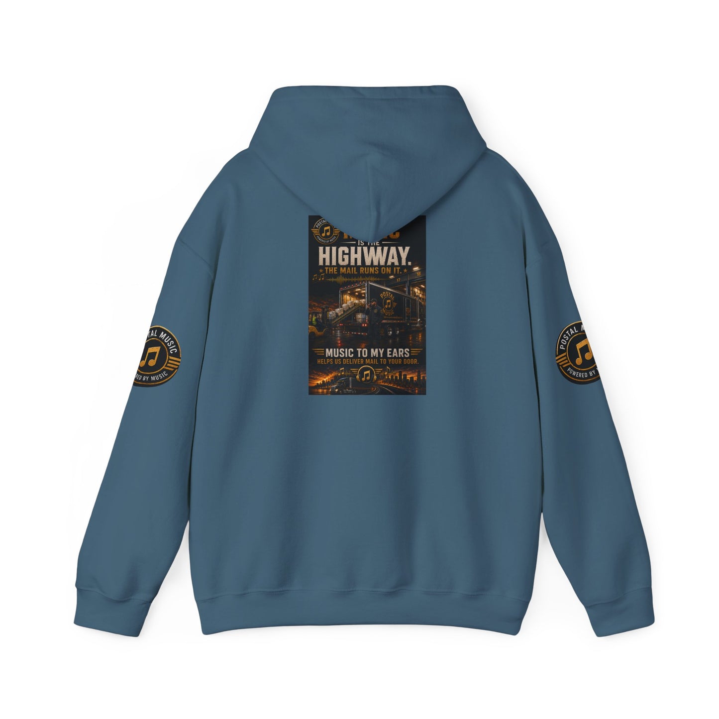 Postal Music — Music Is the Highway — Core Pullover Hoodie