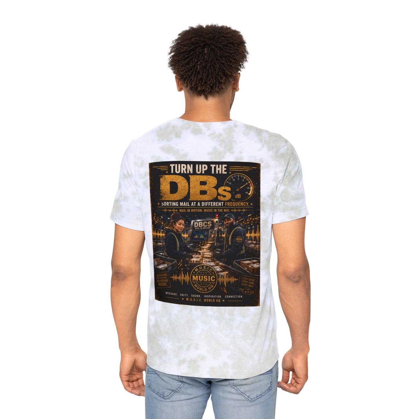 Turn Up the DBs — Men's Woven Overshirt