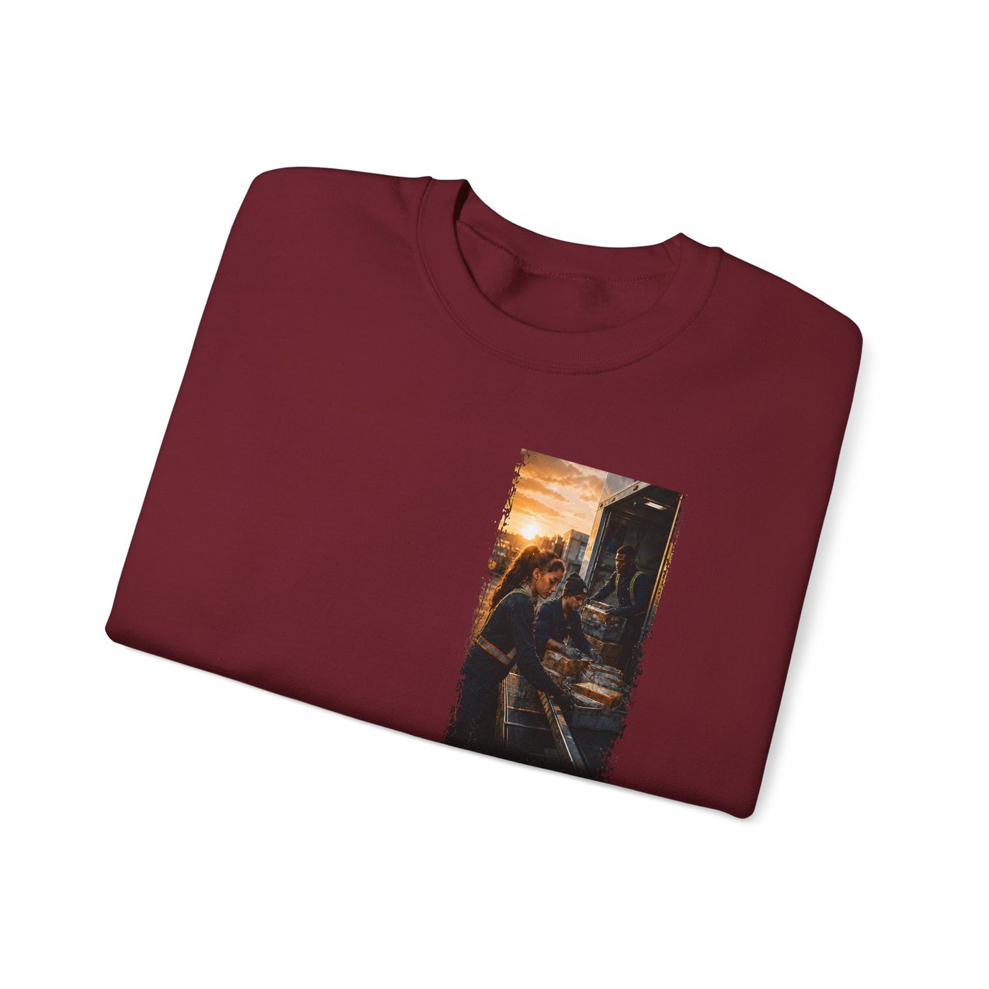 Postal Music — The Next Tour Core Crewneck Sweatshirt — Color Group 1 of 3
