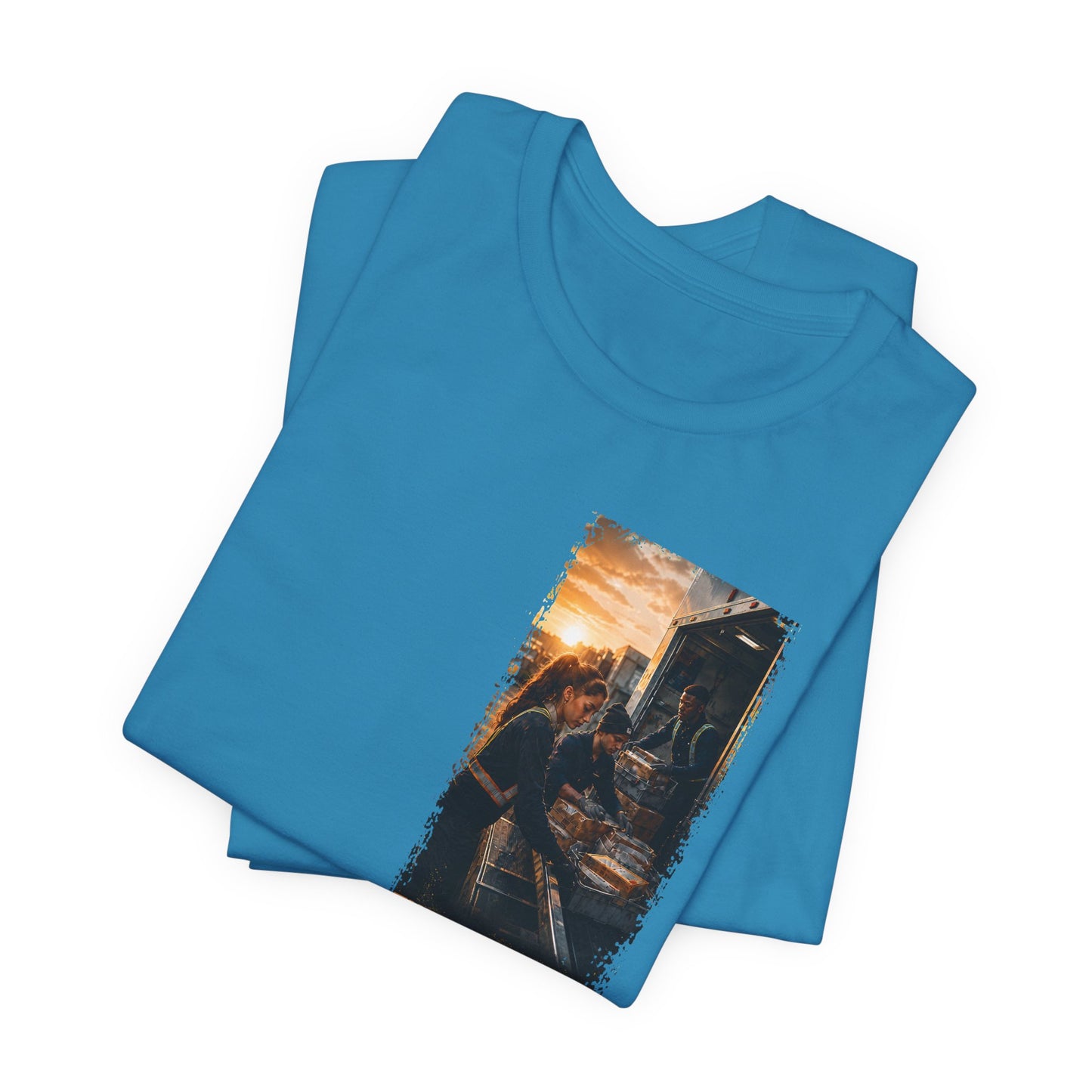 Postal Music - The Next Tour Premium Unisex T-Shirt - Color Group 1 of 11