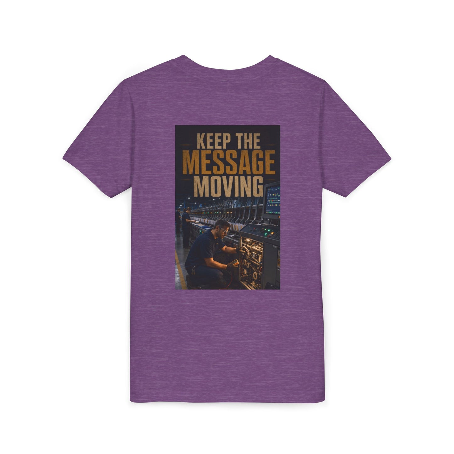 Postal Music — Keep the Message Moving — Youth T-Shirt