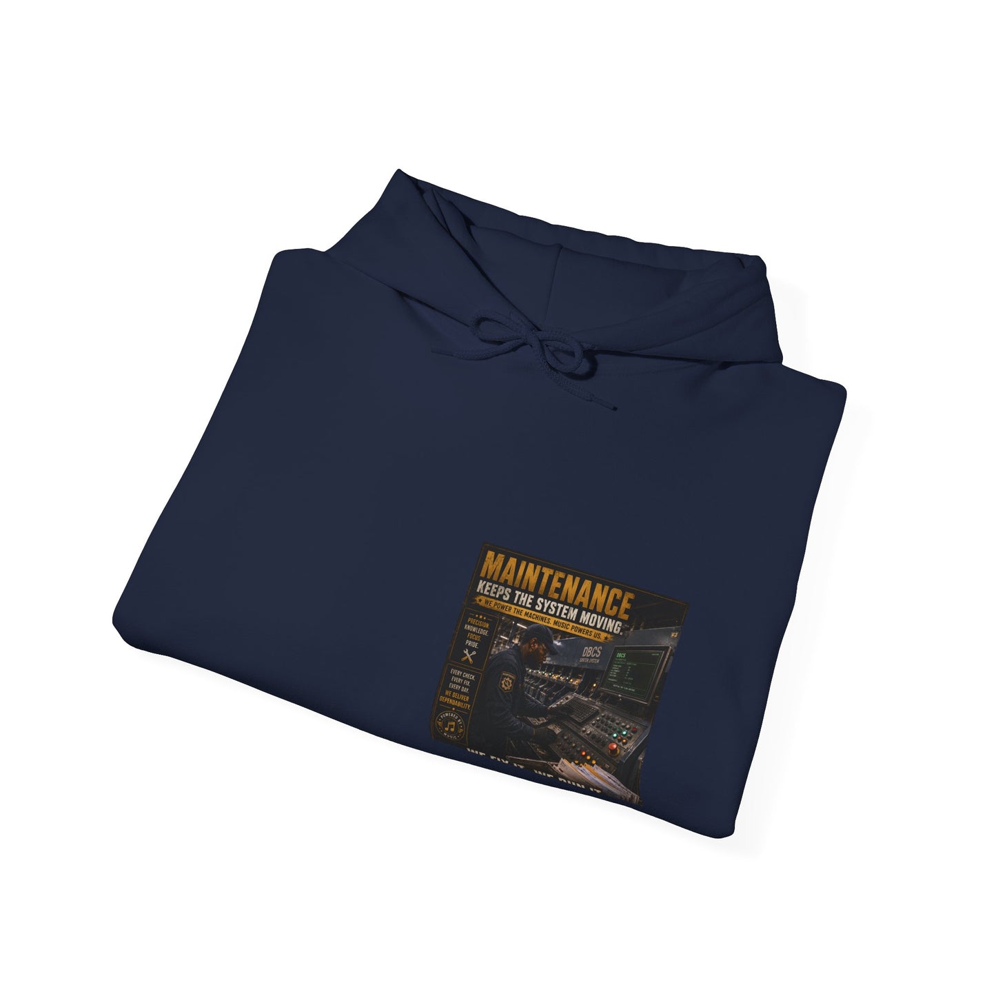 Postal Music — Maintenance Keeps the System Moving — Core Pullover Hoodie