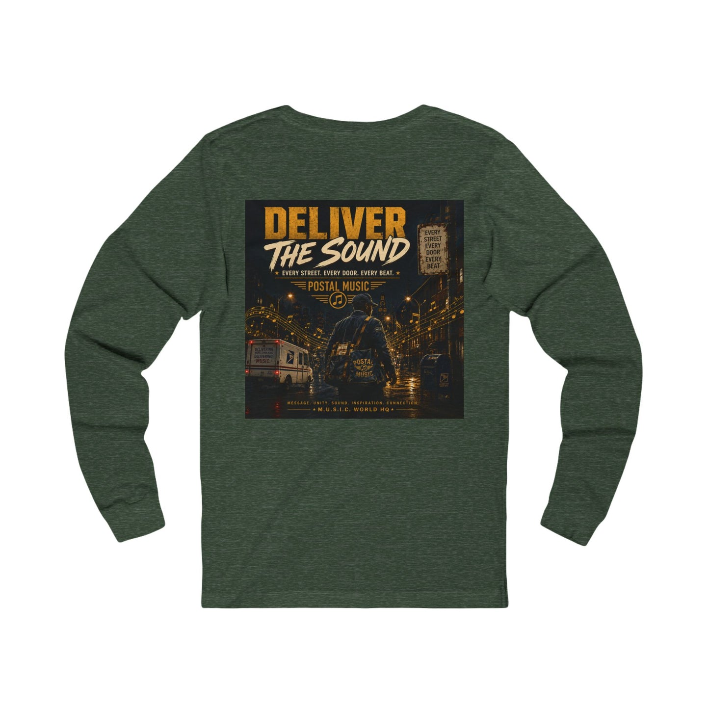 Postal Music — Deliver the Sound — Long-Sleeve T-Shirt