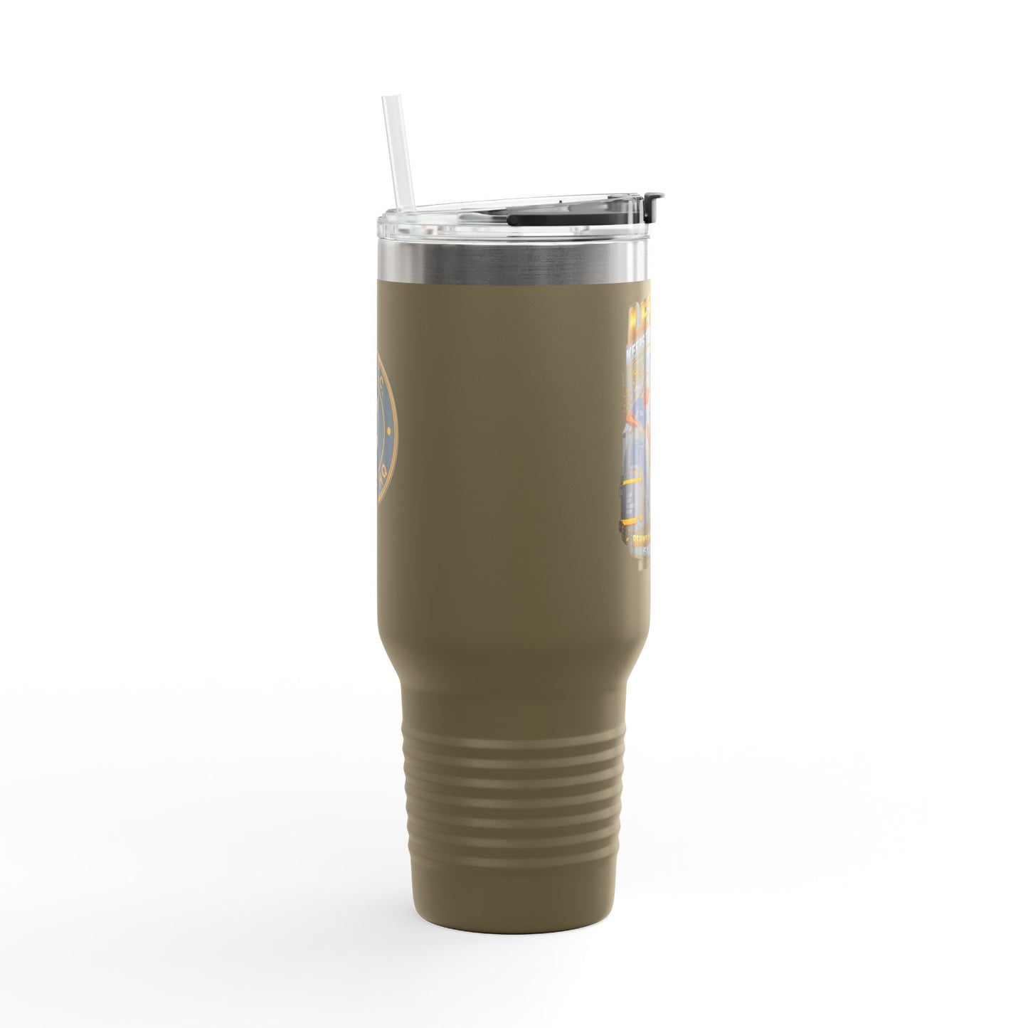 Postal Music - Level 7 Keeps the Rhythm Clean - Insulated Travel Tumbler 40oz