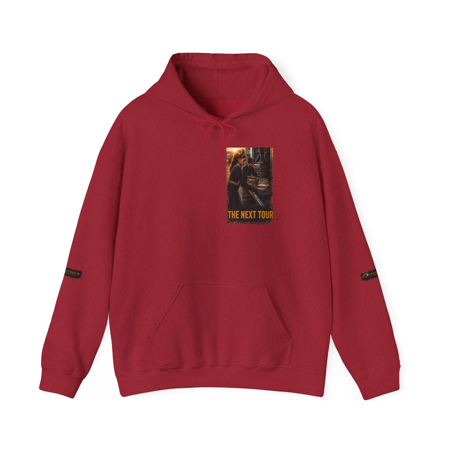 Postal Music - The Next Tour Core Pullover Hoodie - Color Group 1A Alternate Ash Route