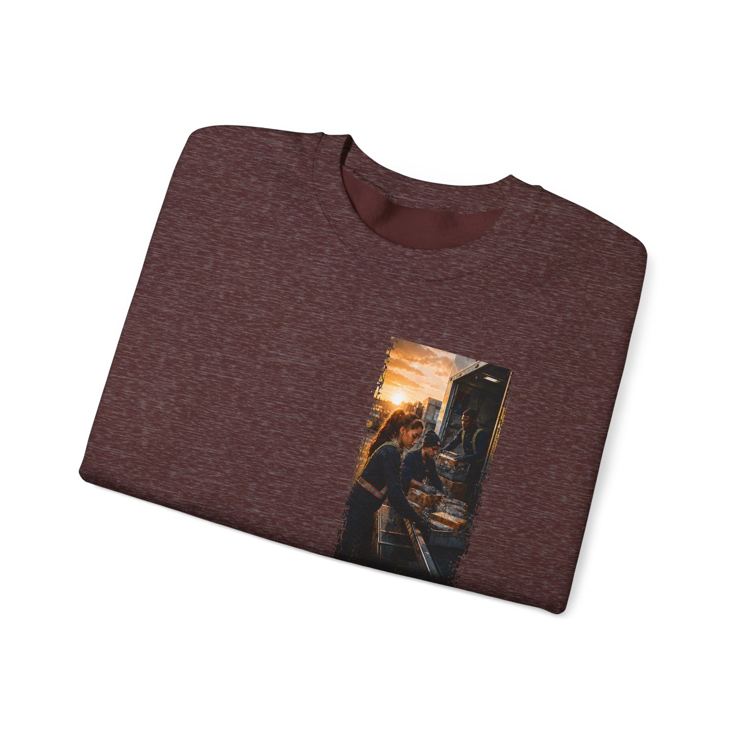 Postal Music — The Next Tour Core Crewneck Sweatshirt — Color Group 2 of 3