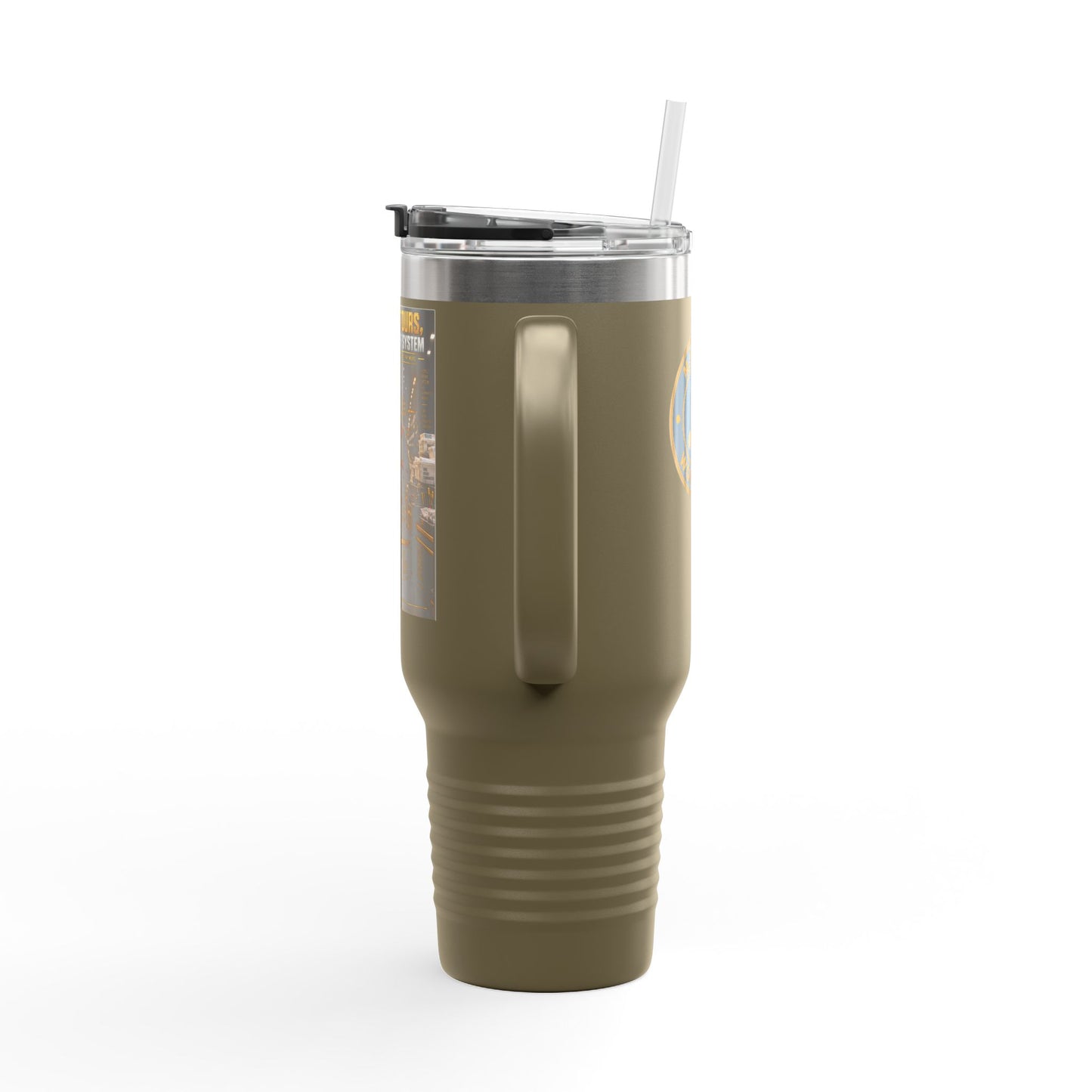 Postal Music - Between Tours, We Retune the System - Insulated Travel Tumbler 40oz