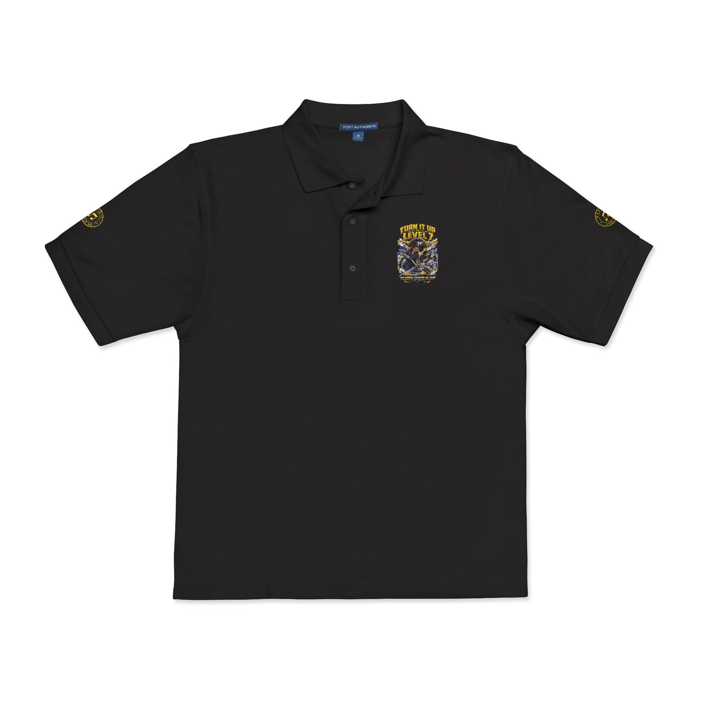 Postal Music - Turn It Up to Level 7 - Unisex Polo Shirt
