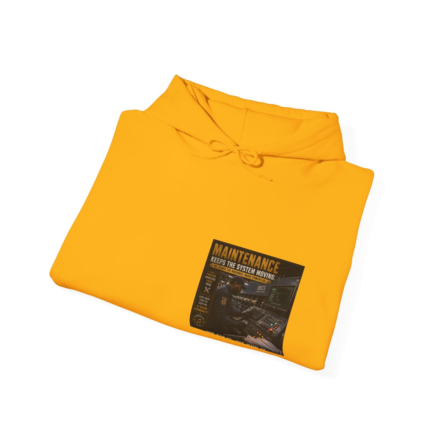 Postal Music — Maintenance Keeps the System Moving — Core Pullover Hoodie