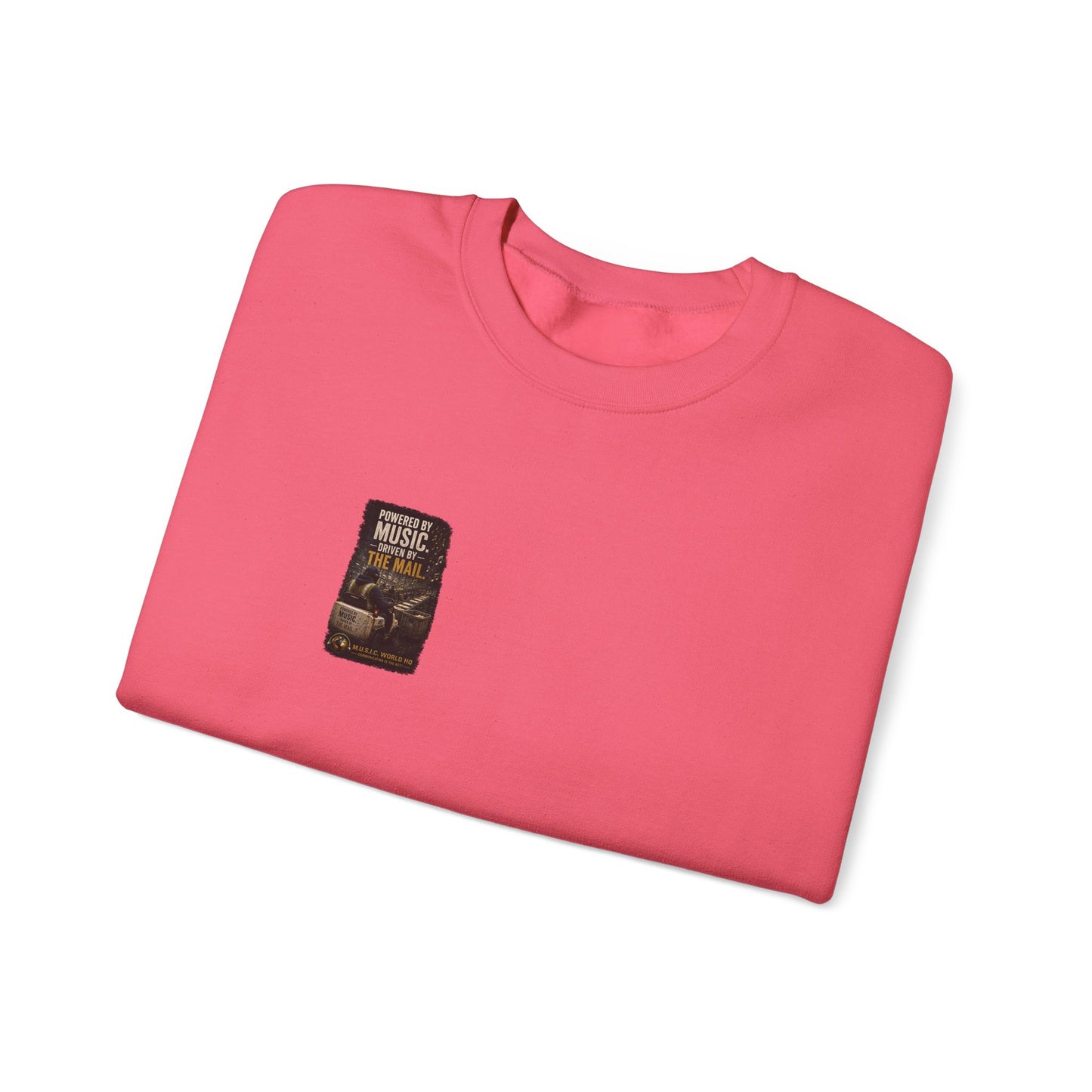 Postal Music - Powered by Music Crewneck Sweatshirt - Colorways C