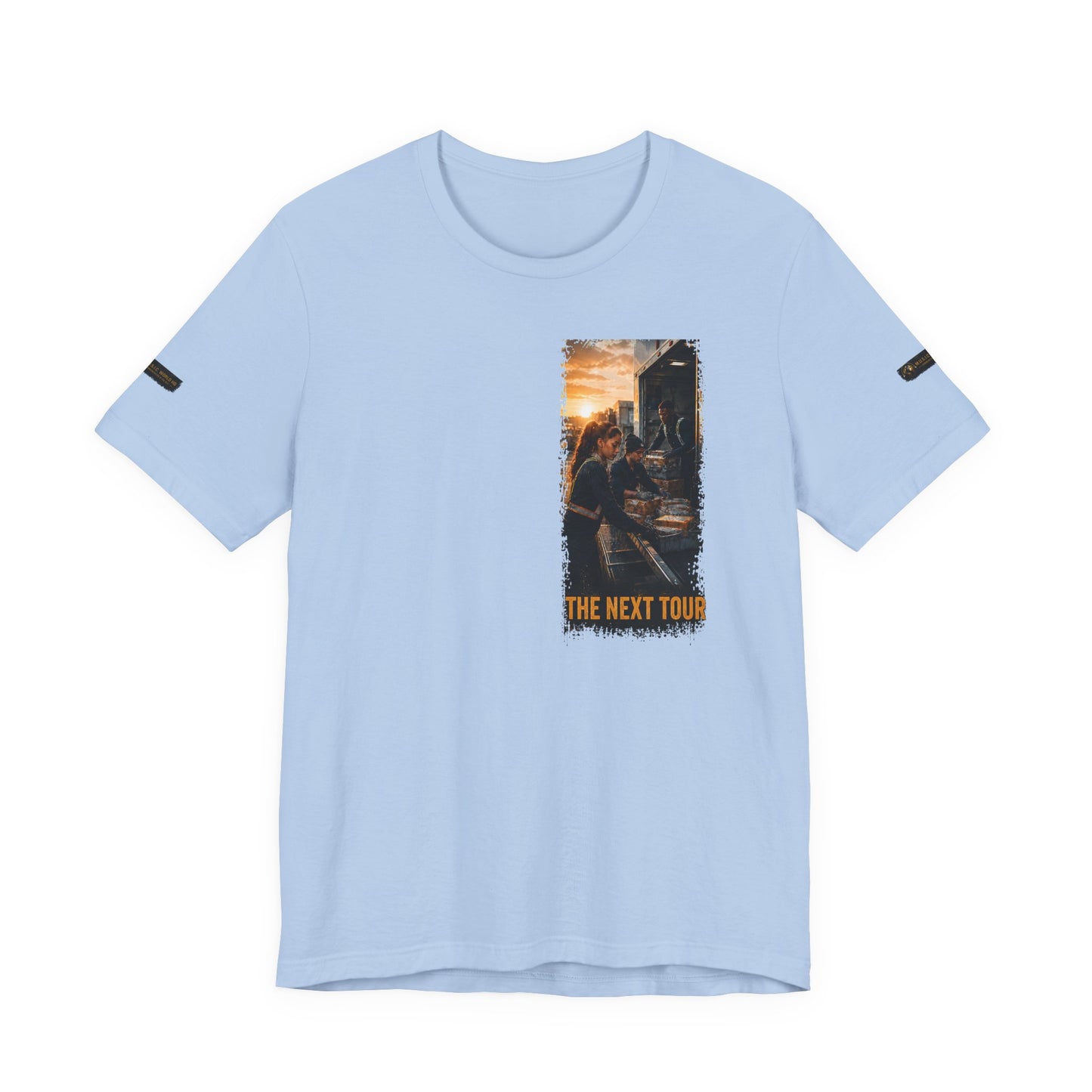 Postal Music - The Next Tour Premium Unisex T-Shirt - Color Group 1 of 11