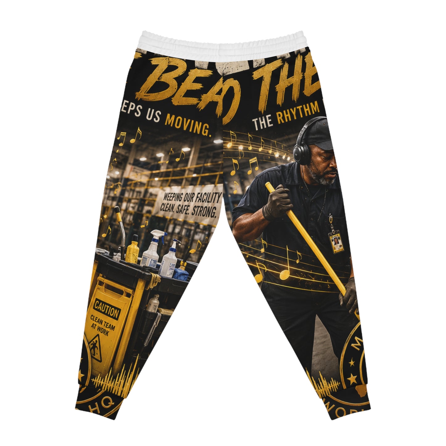 Cleaning to the Beat — Sweatpants