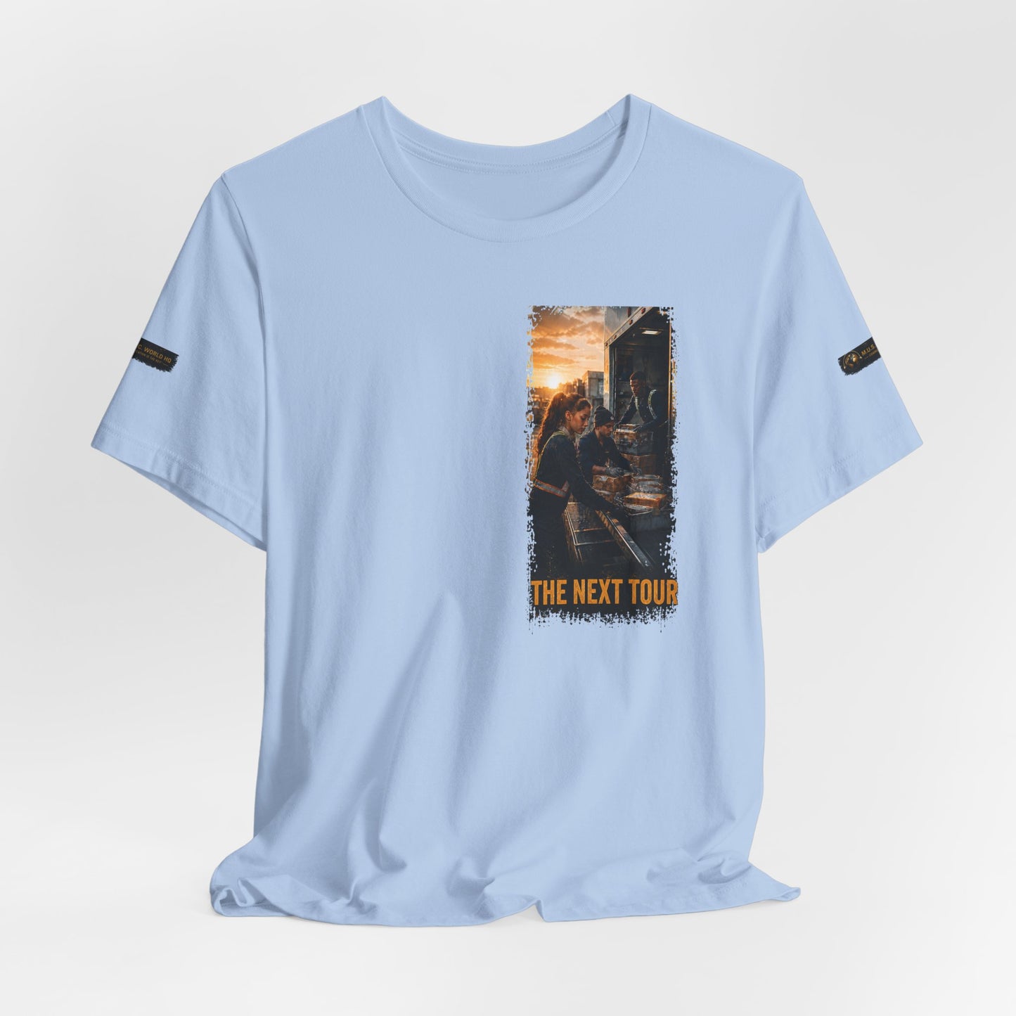 Postal Music - The Next Tour Premium Unisex T-Shirt - Color Group 1 of 11