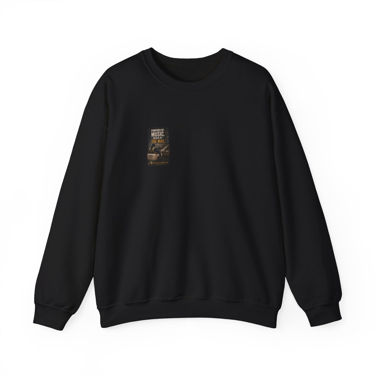 Postal Music - Powered by Music Crewneck Sweatshirt - Colorways A