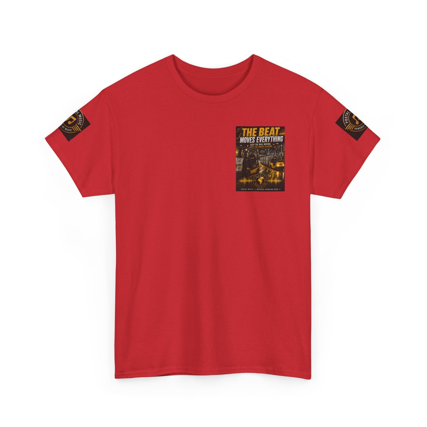 The Beat Moves Everything — Men's T-Shirt | Postal Music