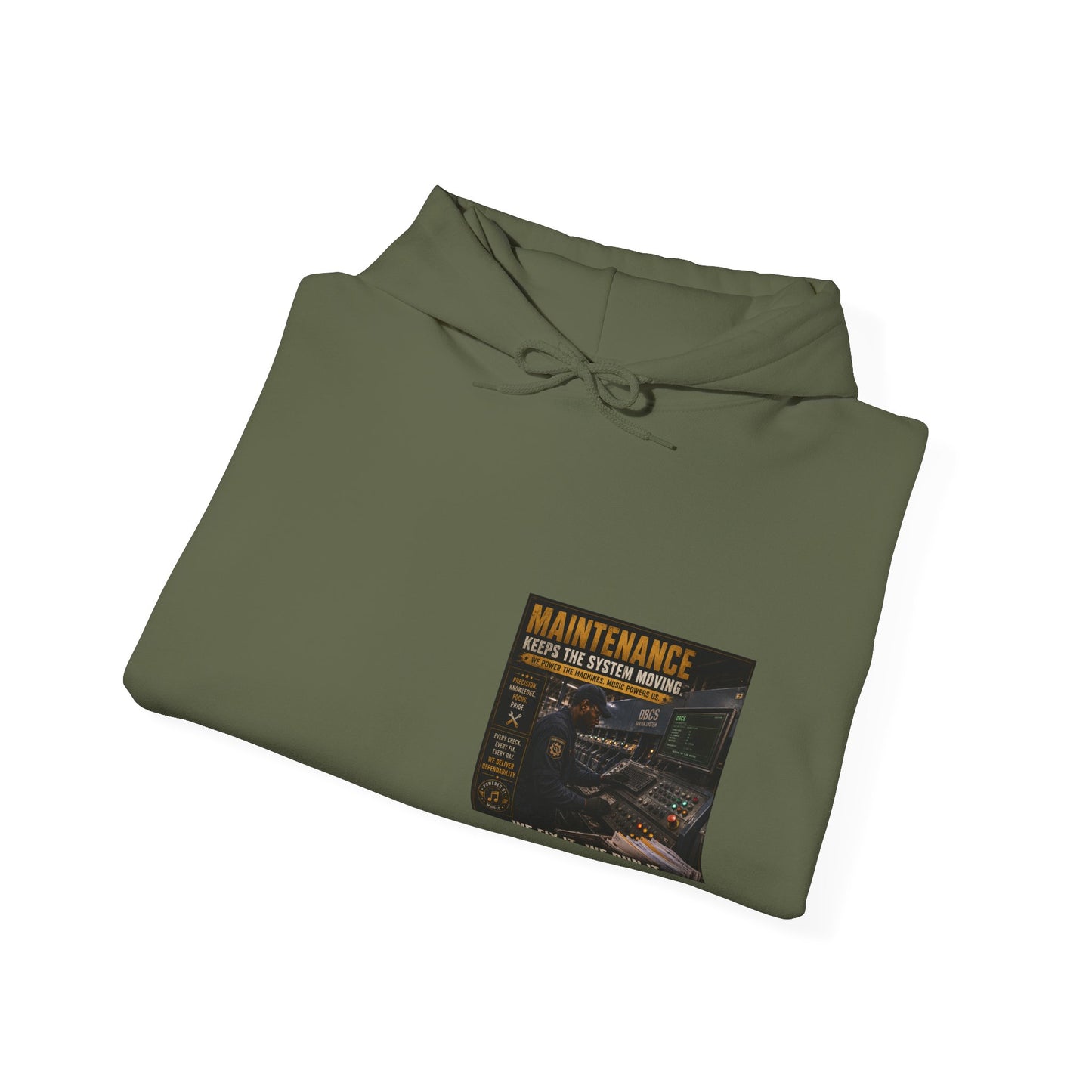 Postal Music — Maintenance Keeps the System Moving — Core Pullover Hoodie