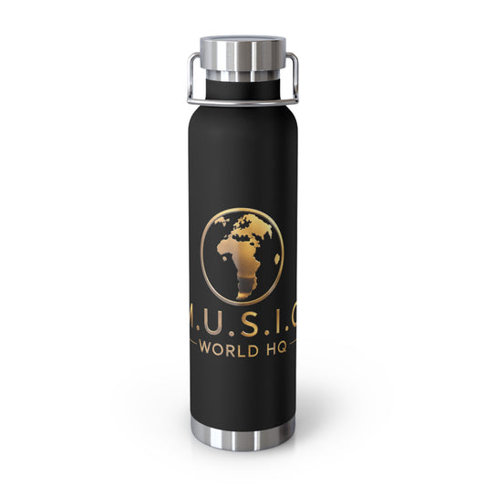 M.U.S.I.C. World HQ Essentials Premium Water Bottle