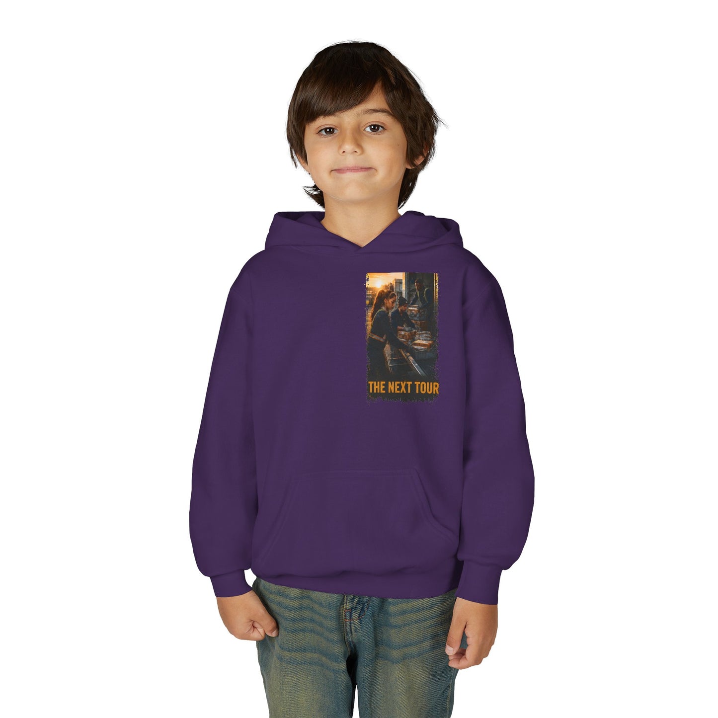 Postal Music — The Next Tour Youth Hoodie