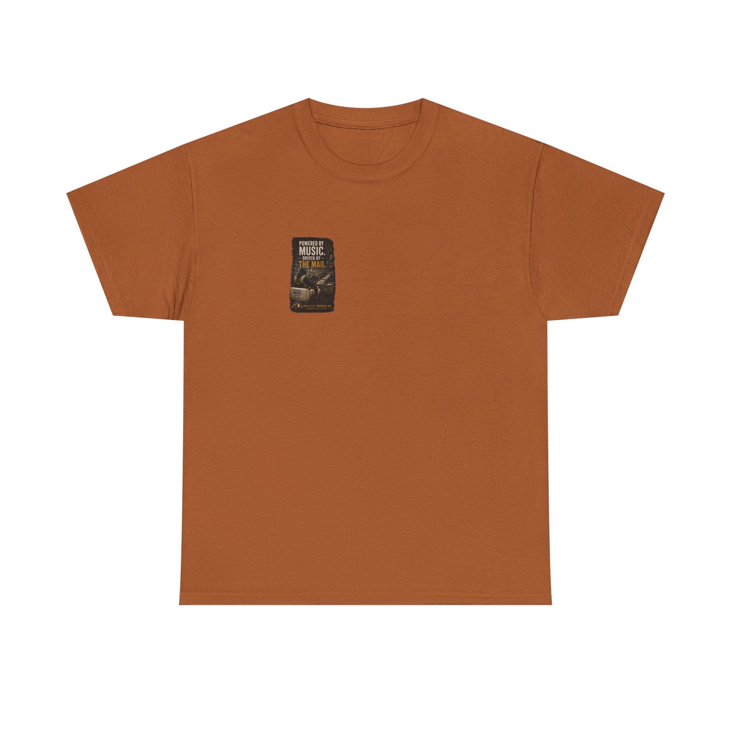 Postal Music - Powered by Music Premium T-Shirt - Colorways E