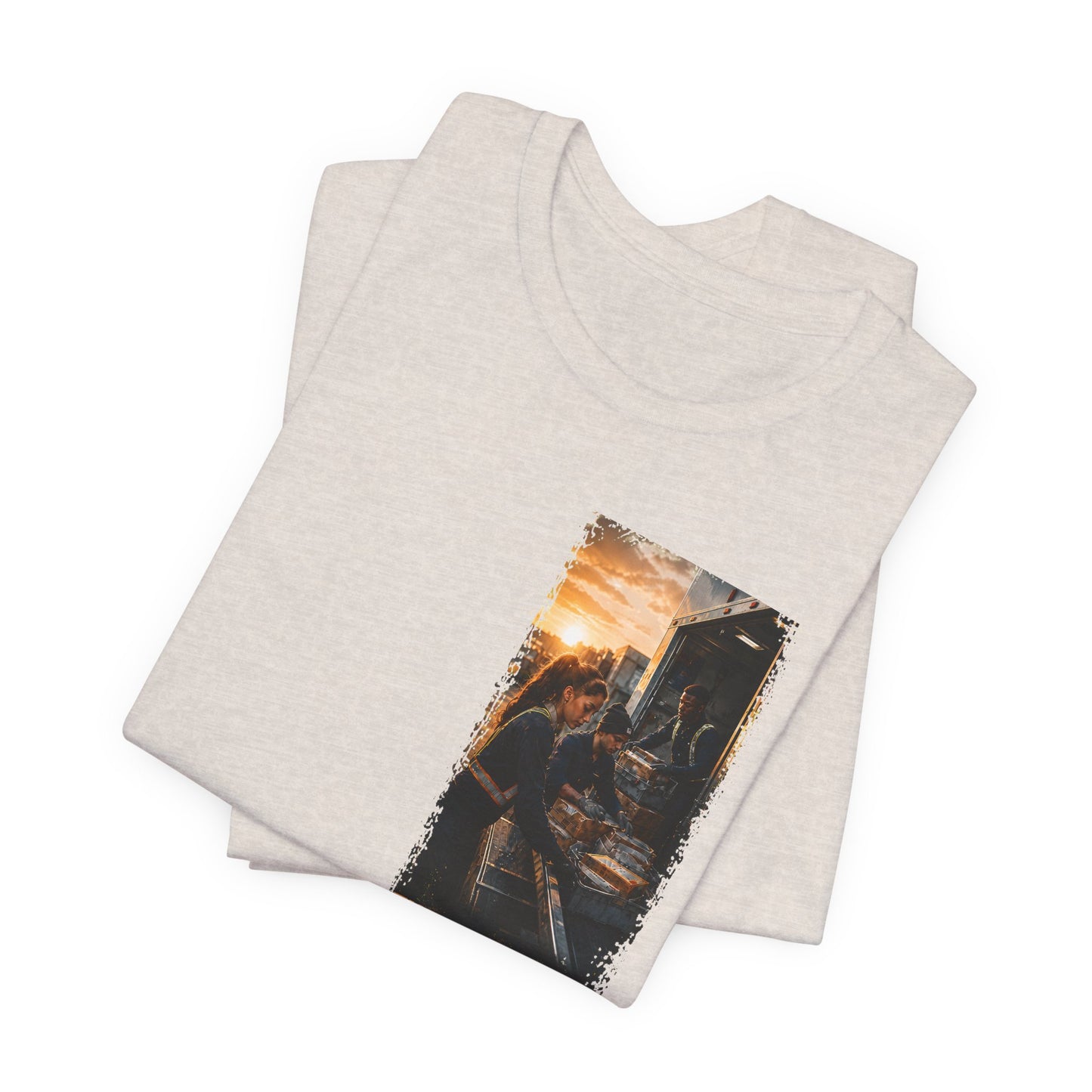 Postal Music — The Next Tour Premium Unisex T-Shirt — Color Group 4 of 11
