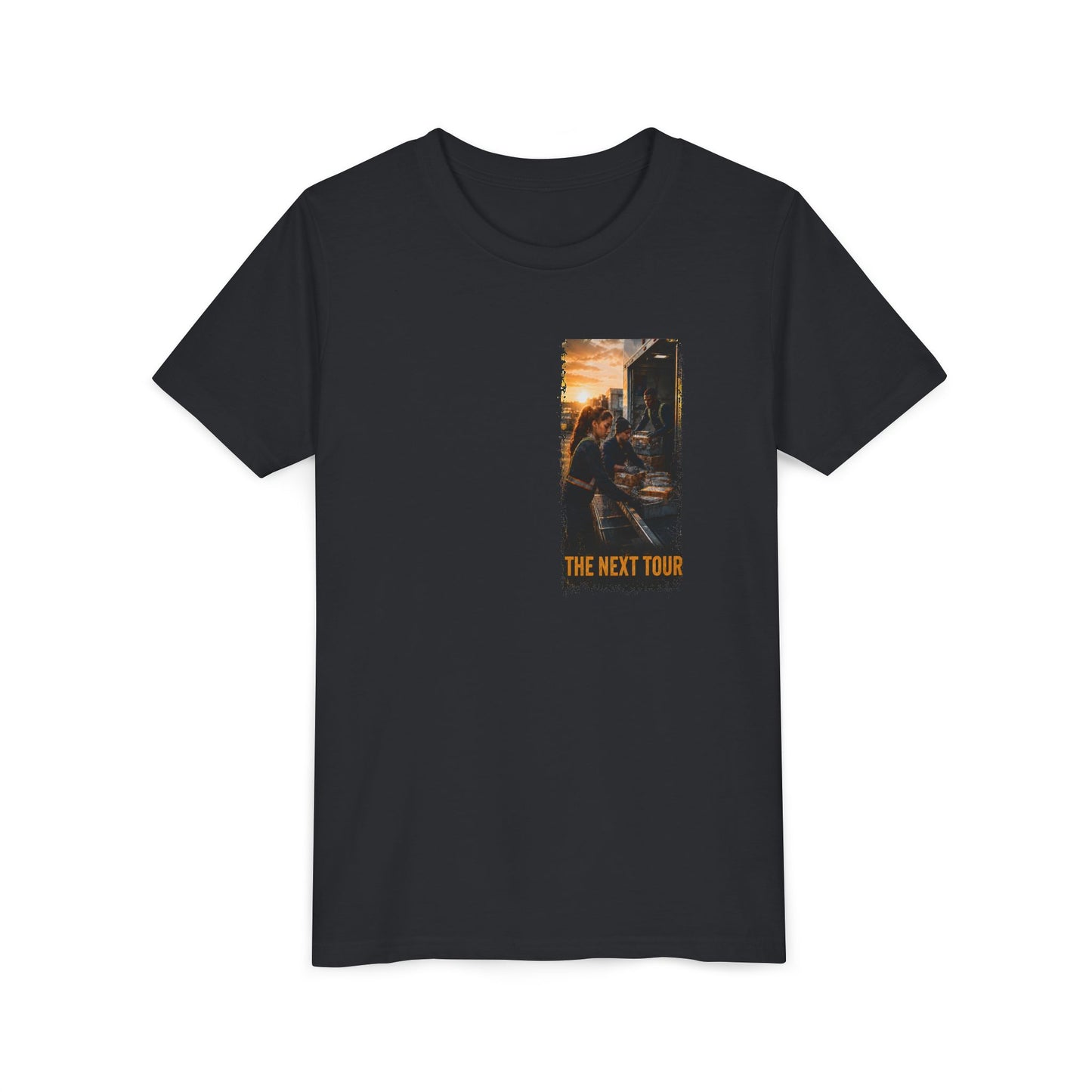 Postal Music — The Next Tour Youth T-Shirt — Color Group 2 of 2