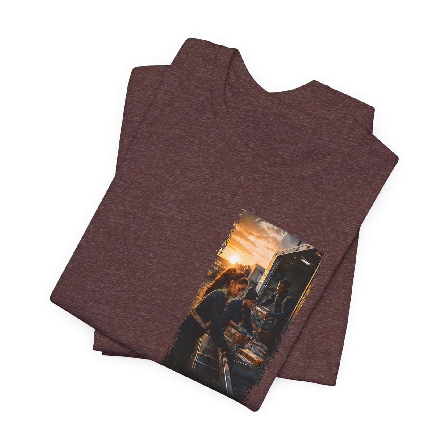 Postal Music — The Next Tour Premium Unisex T-Shirt — Color Group 5 of 11