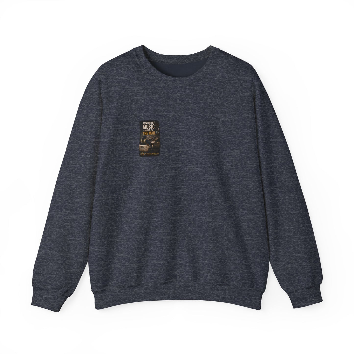 Postal Music - Powered by Music Crewneck Sweatshirt - Colorways B