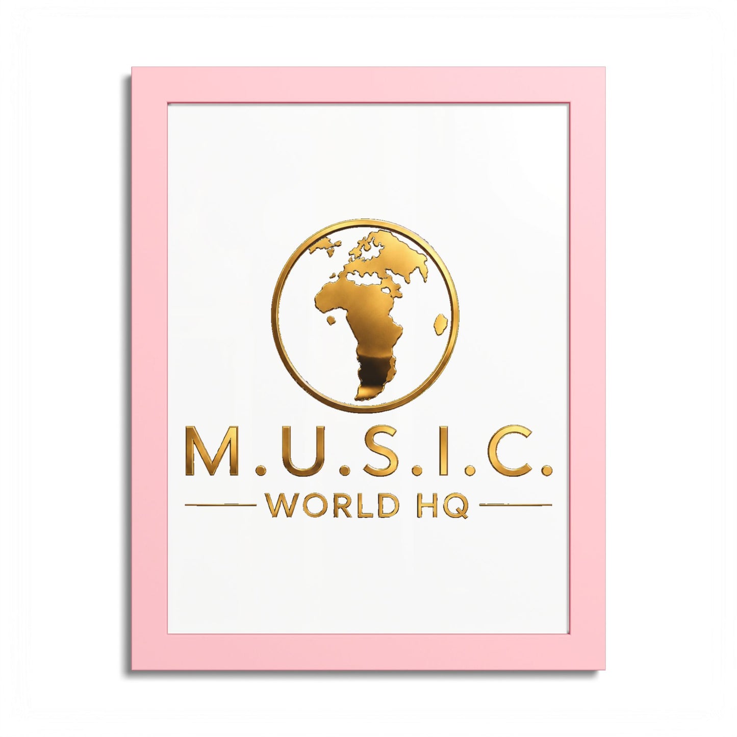 M.U.S.I.C. World HQ Essentials | Framed Art Poster