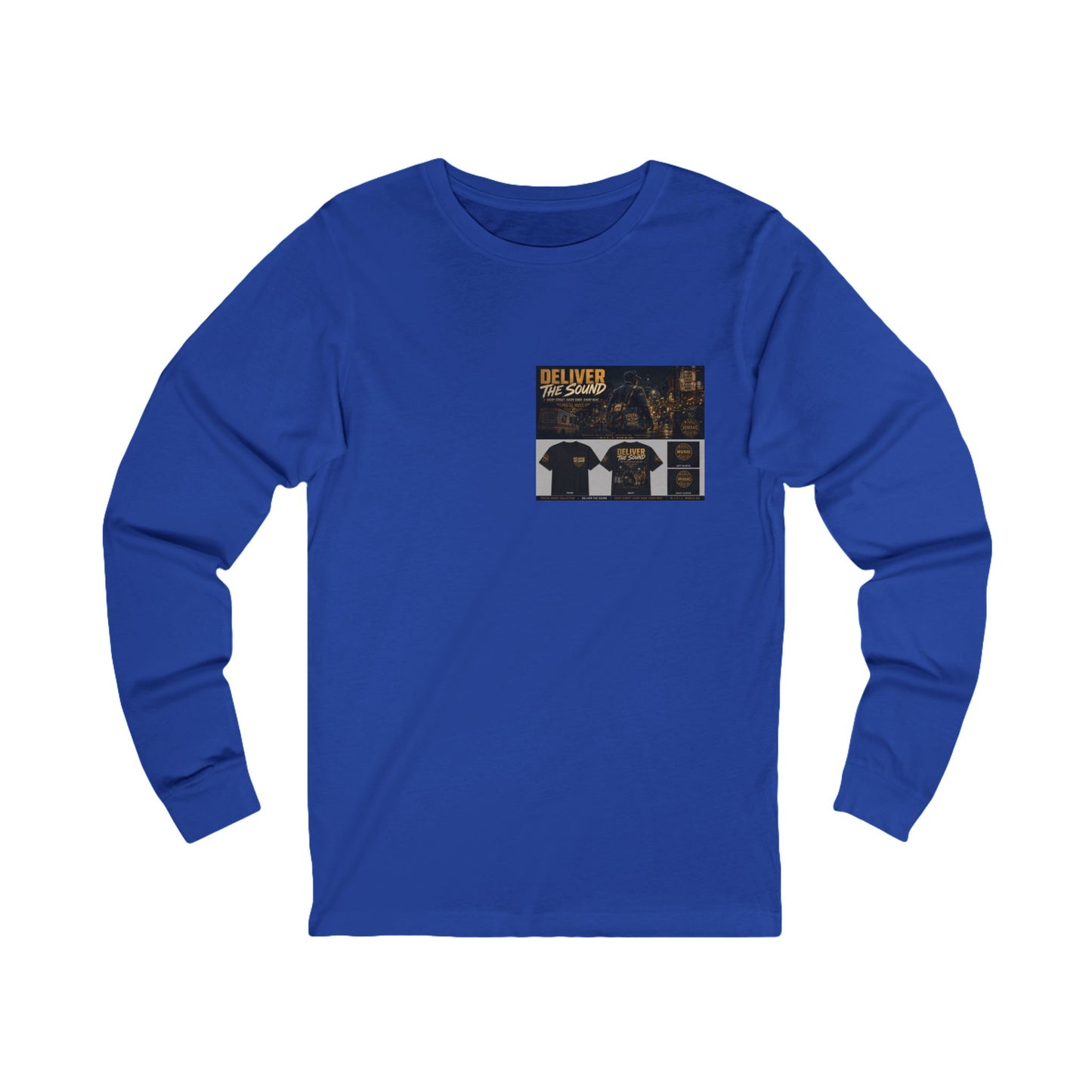 Postal Music — Deliver the Sound — Long-Sleeve T-Shirt