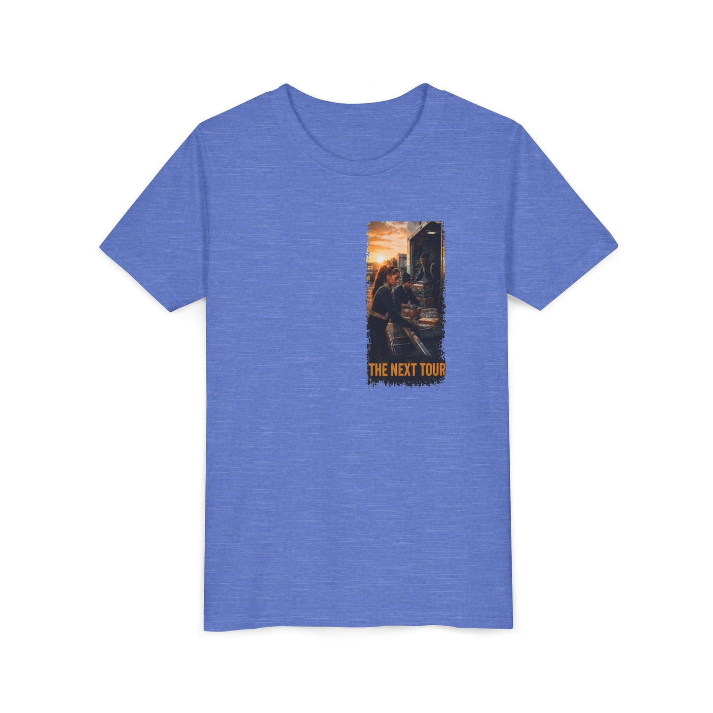 Postal Music — The Next Tour Youth T-Shirt — Color Group 1 of 2