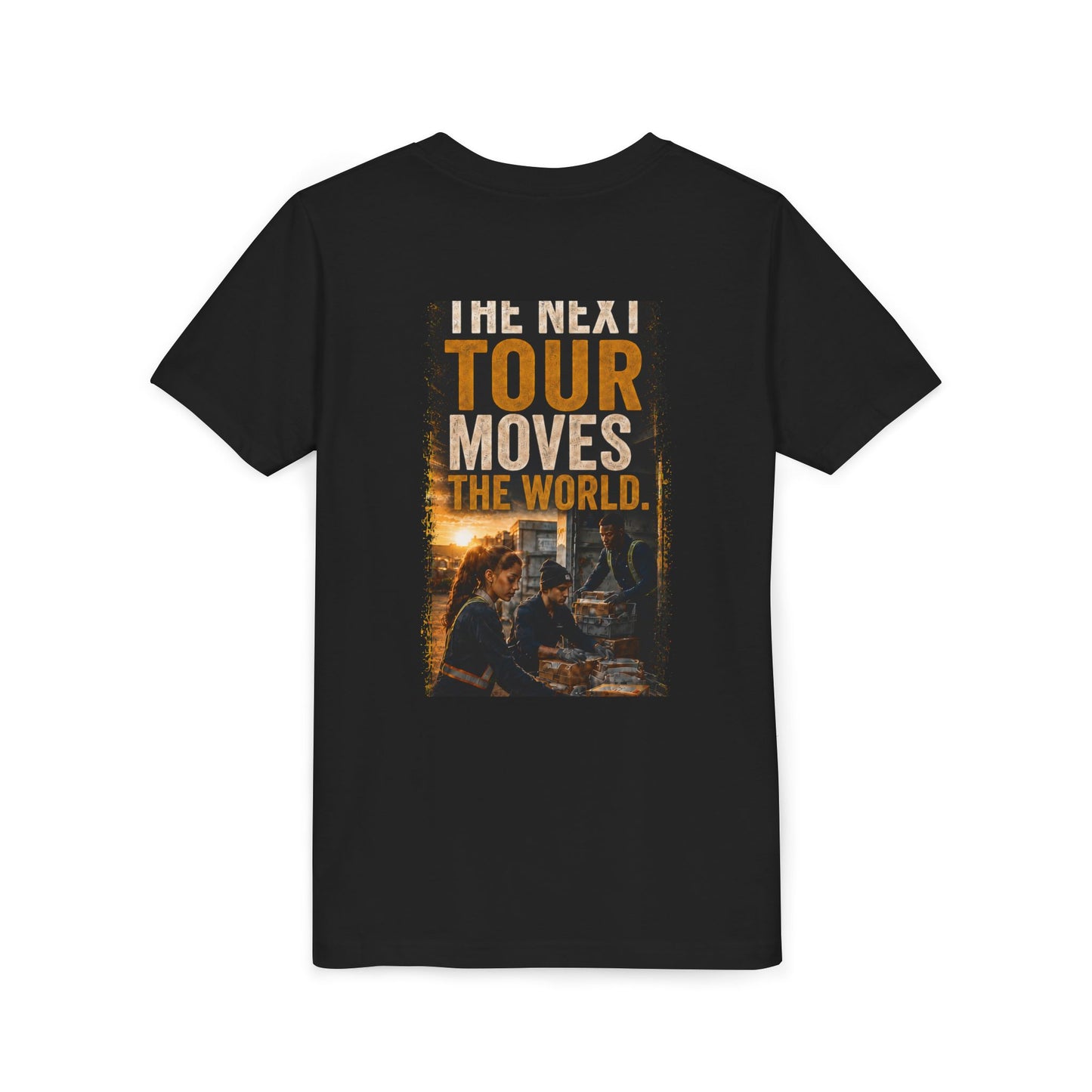 Postal Music — The Next Tour Youth T-Shirt — Color Group 1 of 2
