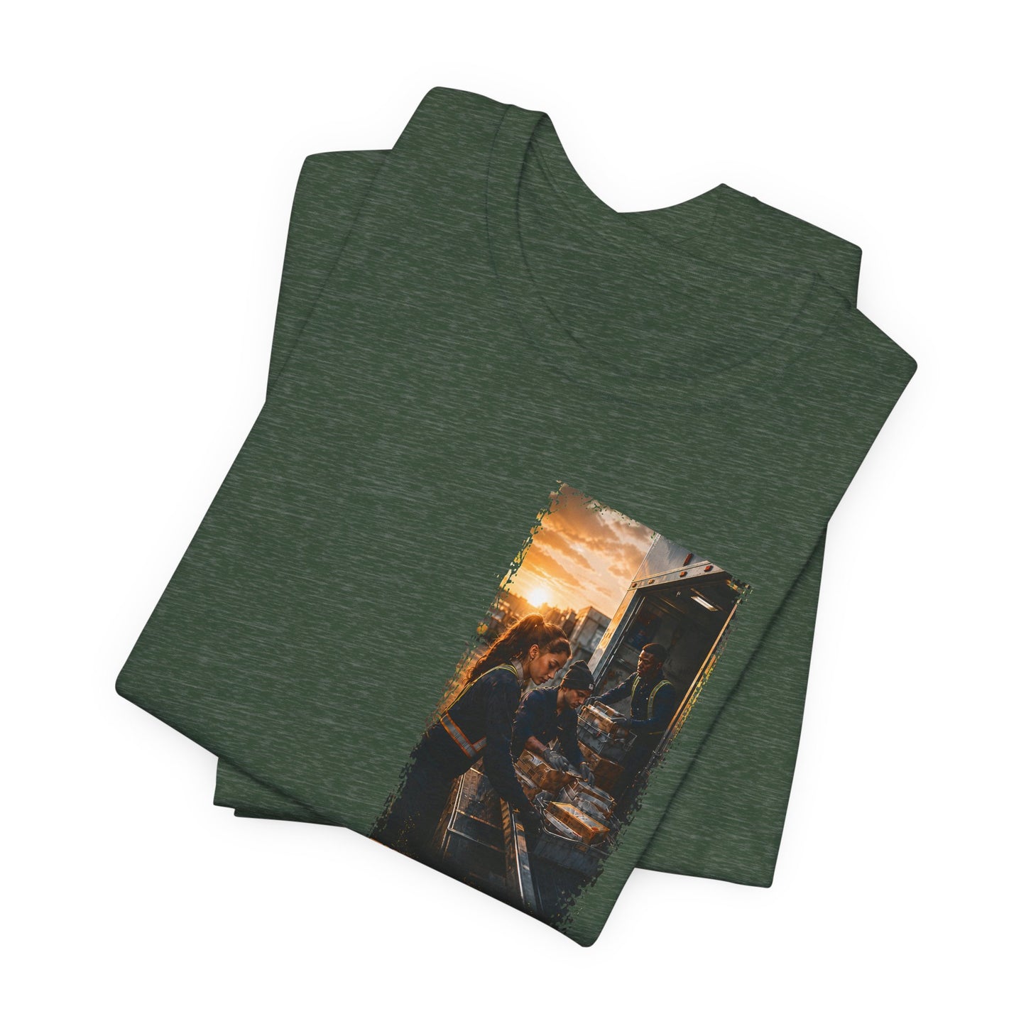 Postal Music — The Next Tour Premium Unisex T-Shirt — Color Group 4 of 11
